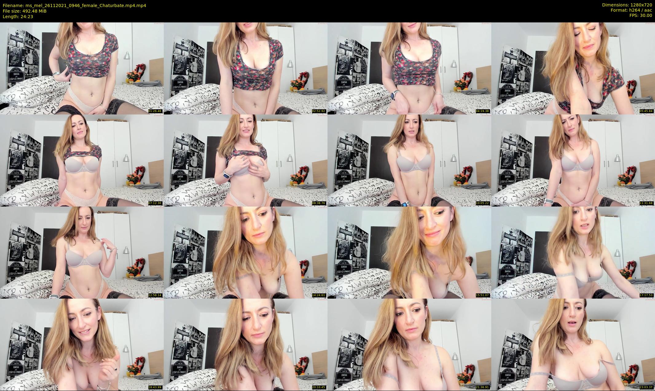 ms_mel — 25 minute Chaturbate female cam show recording, 720p, Nov 26, 2021