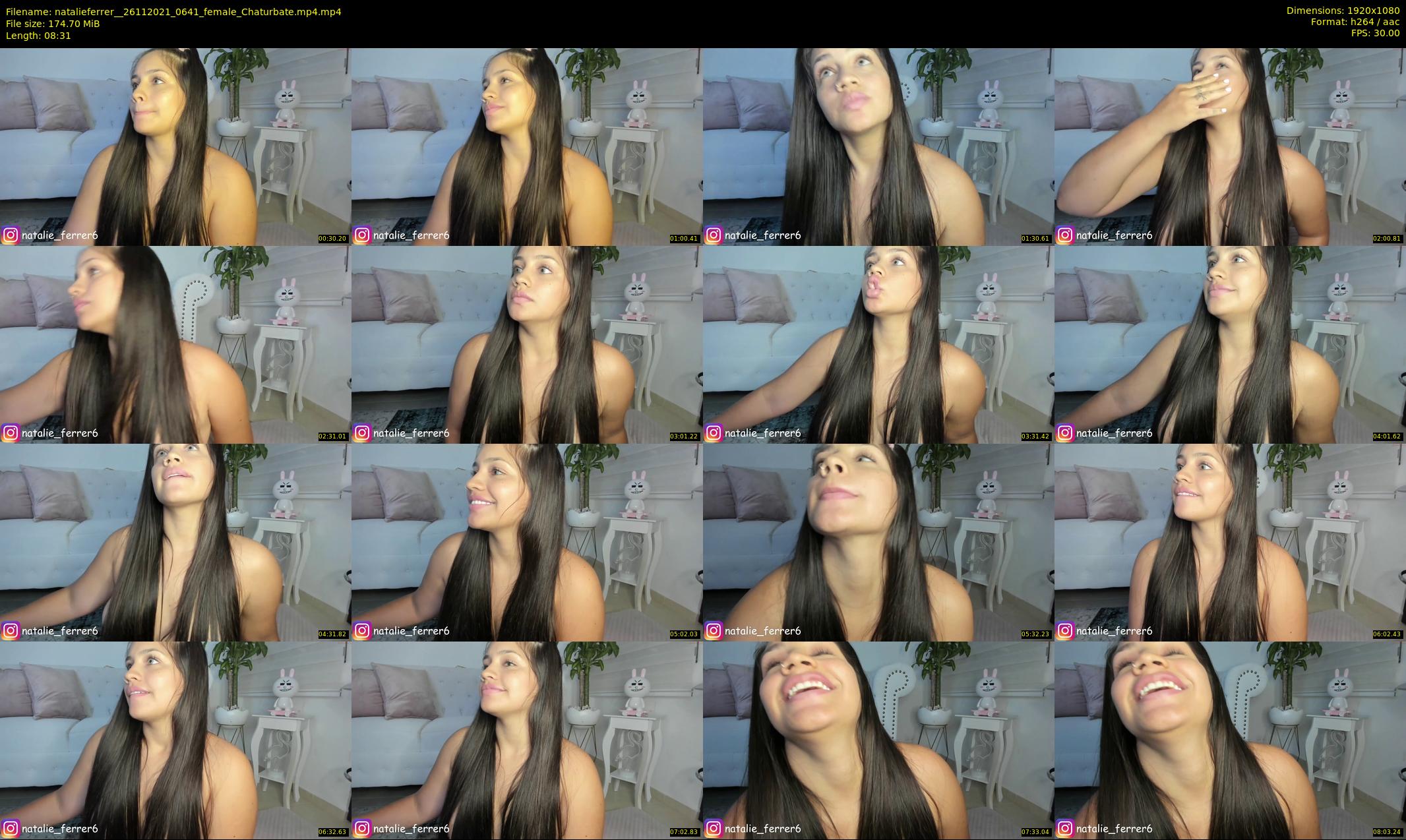 natalieferrer_ — 9 minute Chaturbate female cam show recording, 1080p, Nov 26, 2021