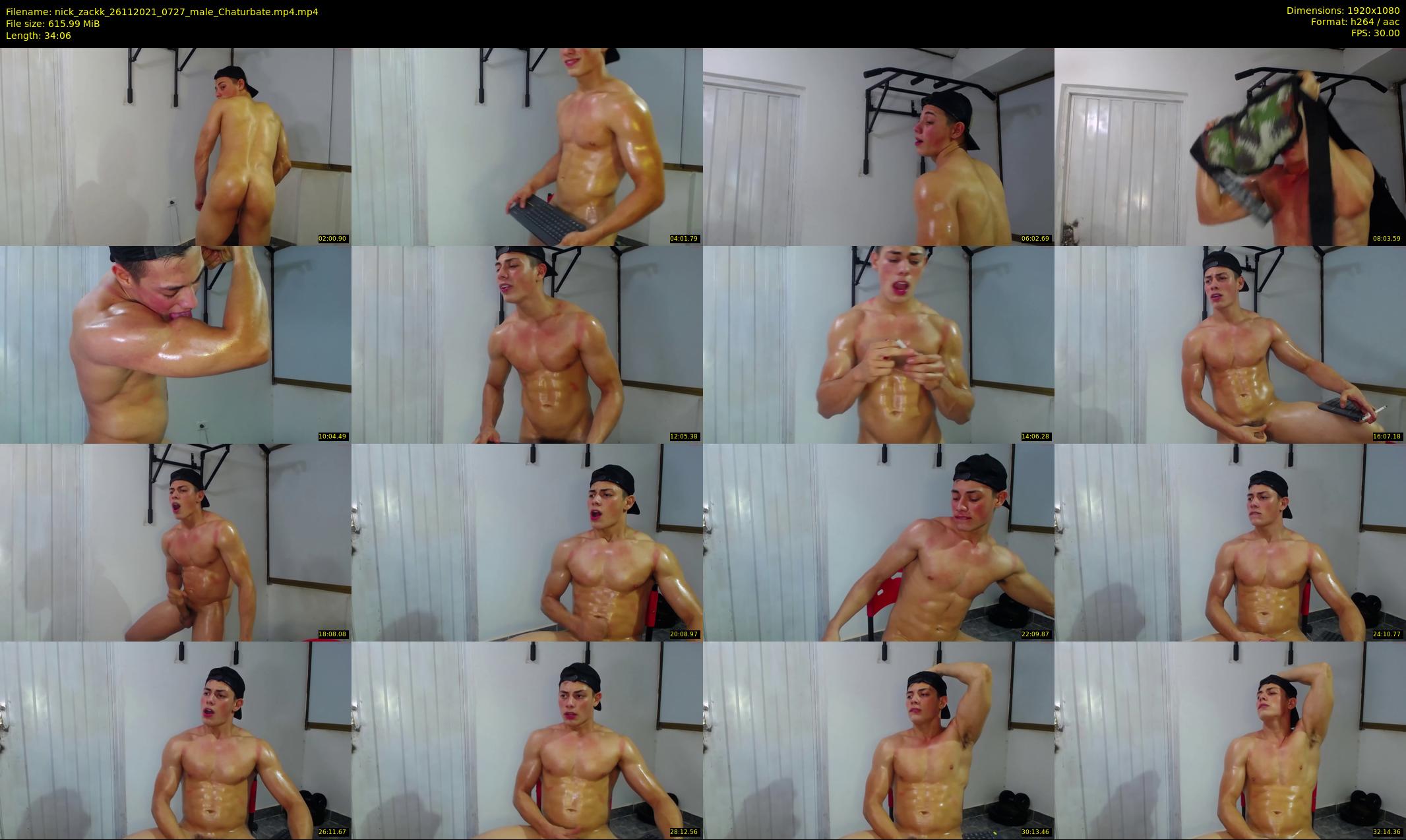 nick_zackk — 35 minute Chaturbate male cam show recording, 1080p, Nov 26, 2021