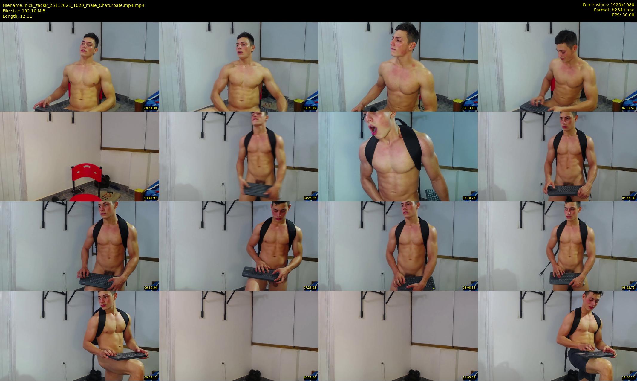 nick_zackk — 13 minute Chaturbate male cam show recording, 1080p, Nov 26, 2021