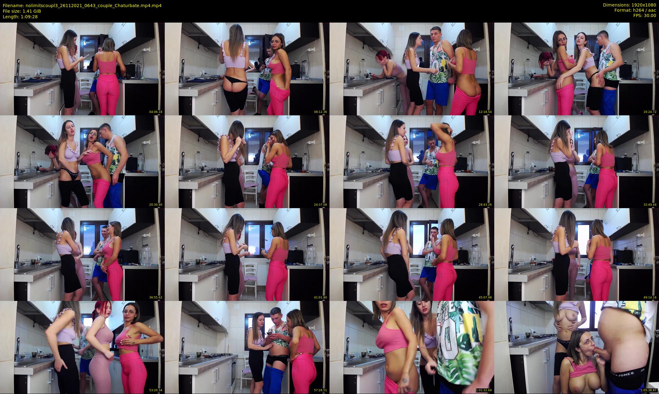nolimitscoupl3 — 70 minute Chaturbate couple cam show recording, 1080p, Nov 26, 2021