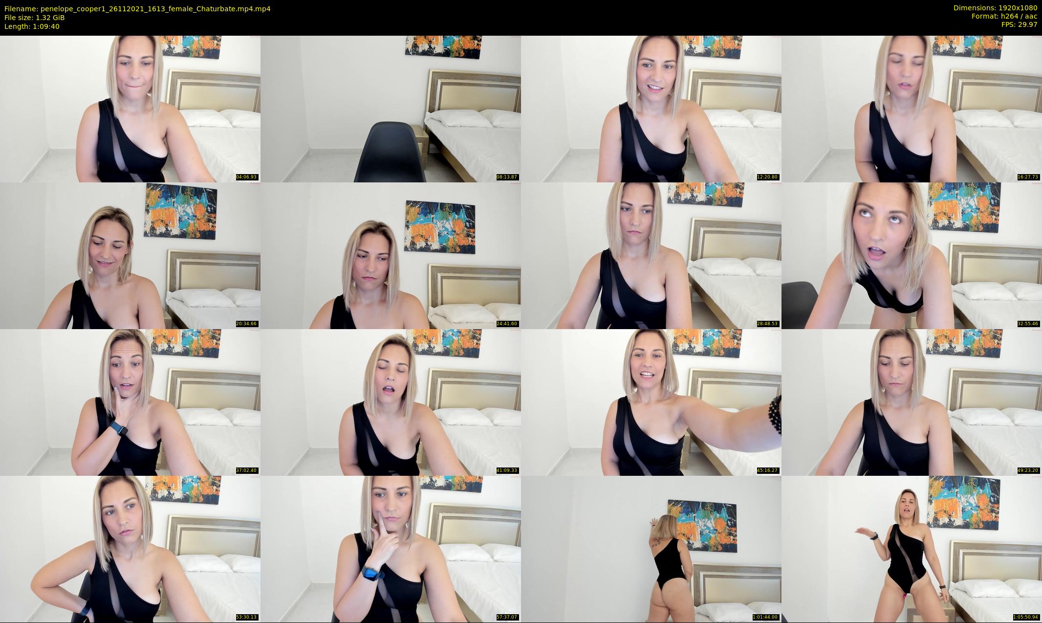 penelope_cooper1 — 70 minute Chaturbate female cam show recording, 1080p, Nov 26, 2021