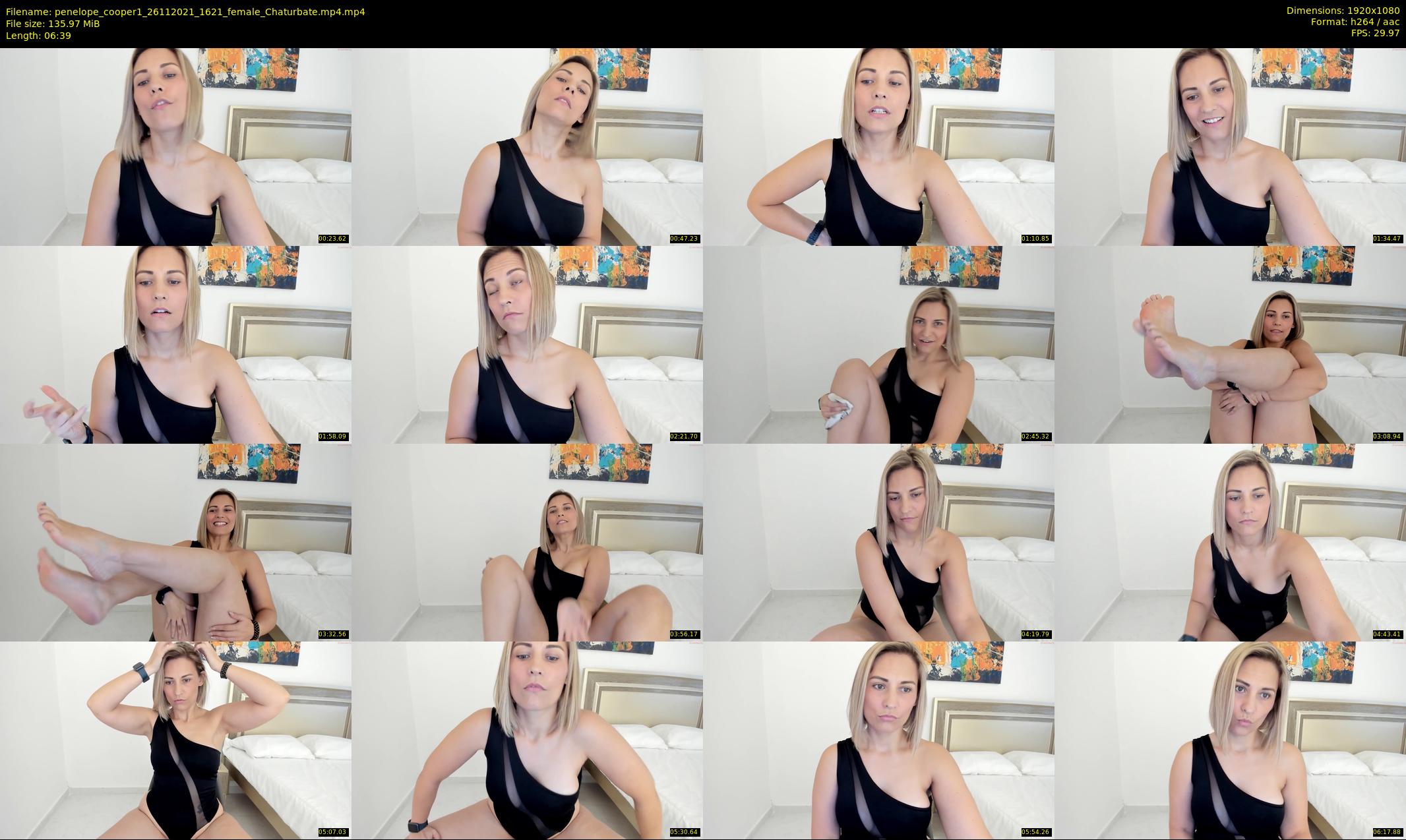 penelope_cooper1 — 7 minute Chaturbate female cam show recording, 1080p, Nov 26, 2021