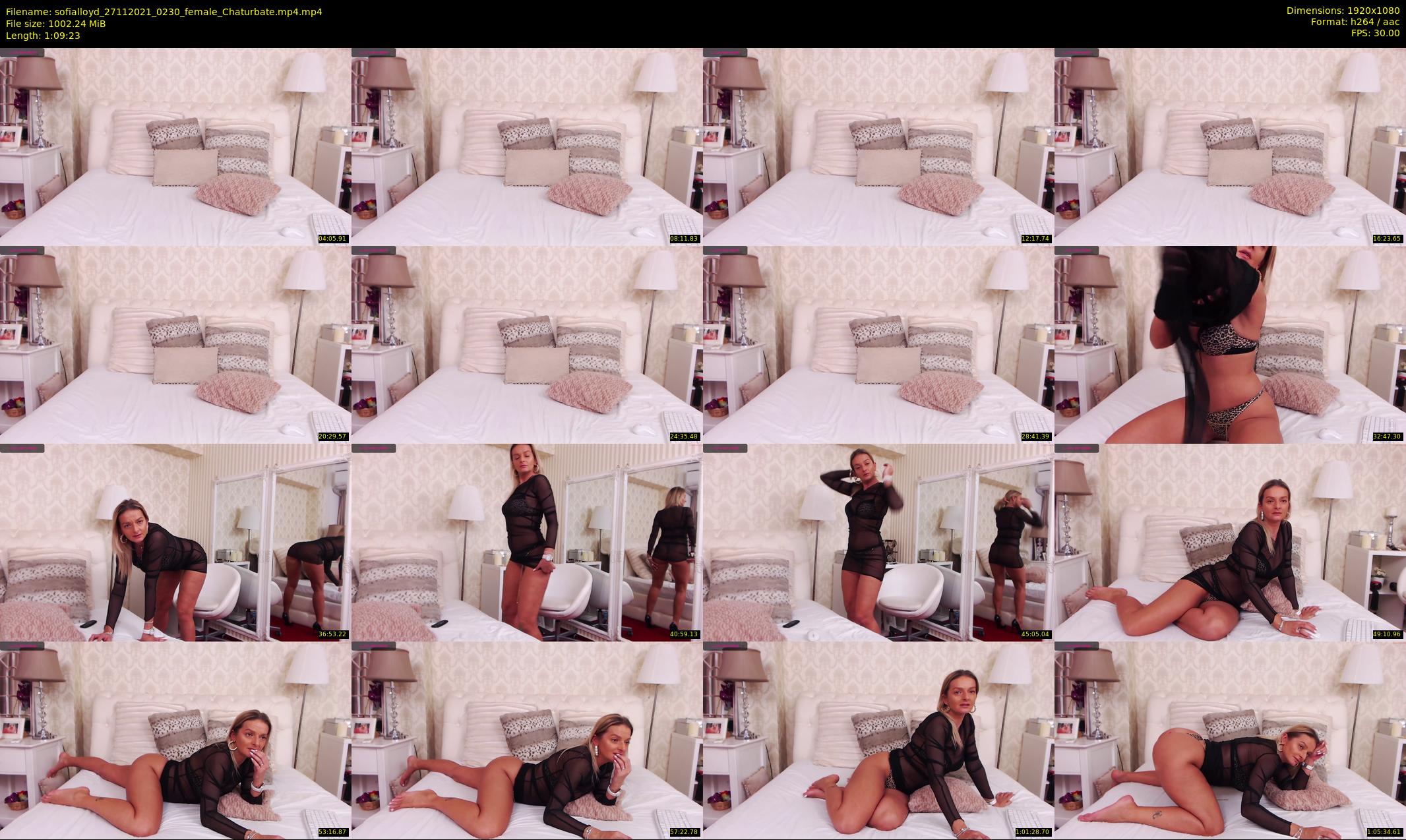 sofialloyd — 70 minute Chaturbate female cam show recording, 1080p, Nov 27, 2021