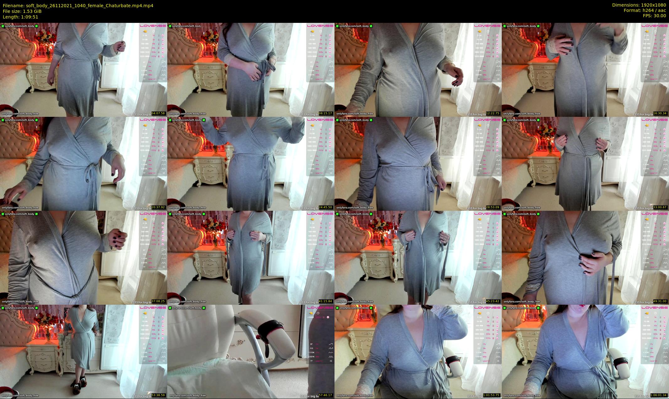 soft_body — 70 minute Chaturbate female cam show recording, 1080p, Nov 26, 2021