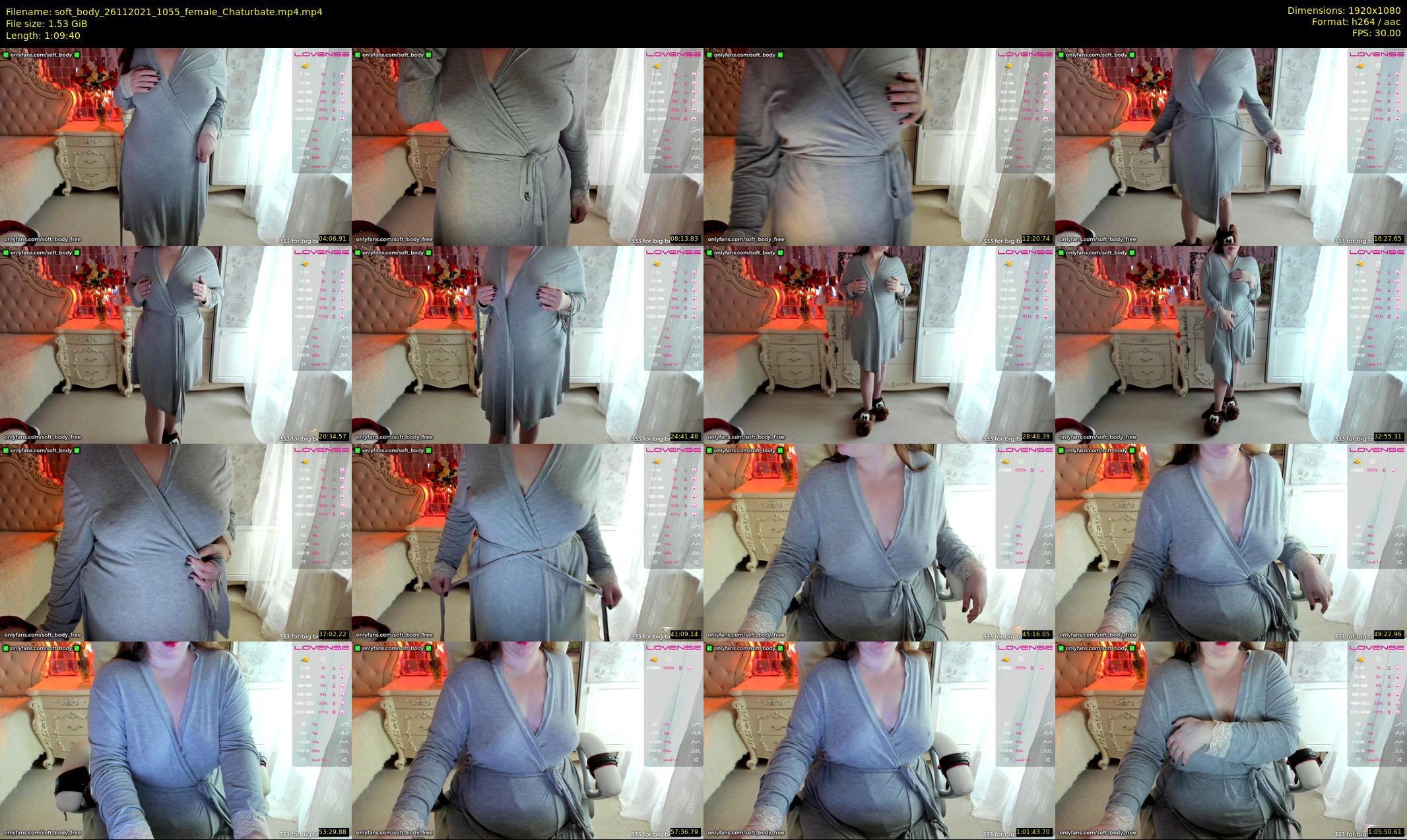soft_body — 70 minute Chaturbate female cam show recording, 1080p, Nov 26, 2021