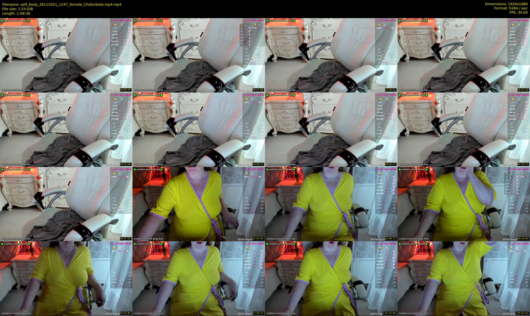 soft_body — 70 minute Chaturbate female cam show recording, 1080p, Nov 26, 2021