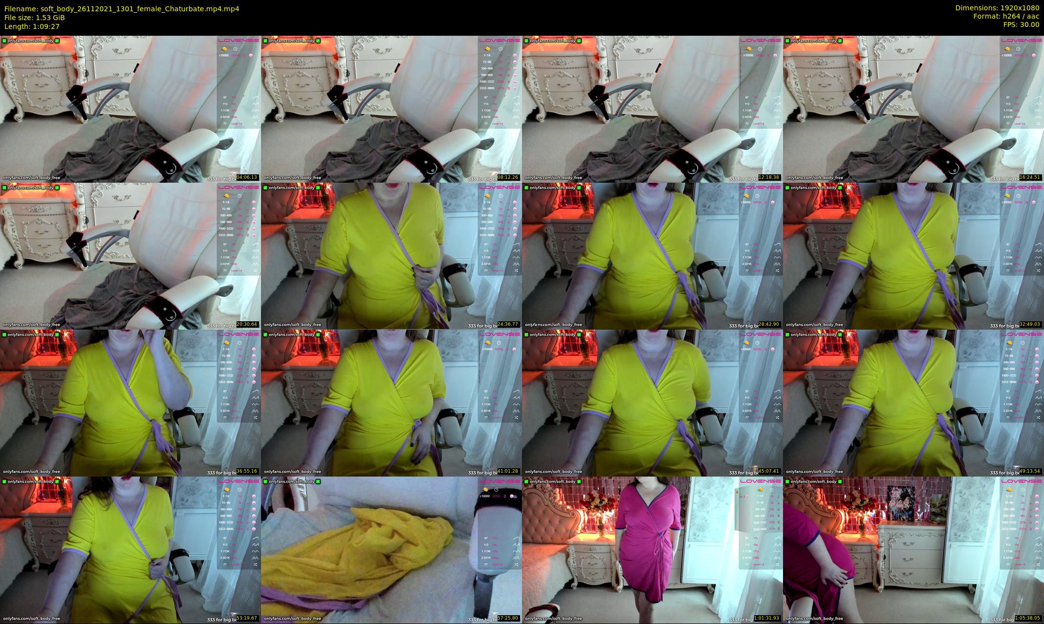 soft_body — 70 minute Chaturbate female cam show recording, 1080p, Nov 26, 2021