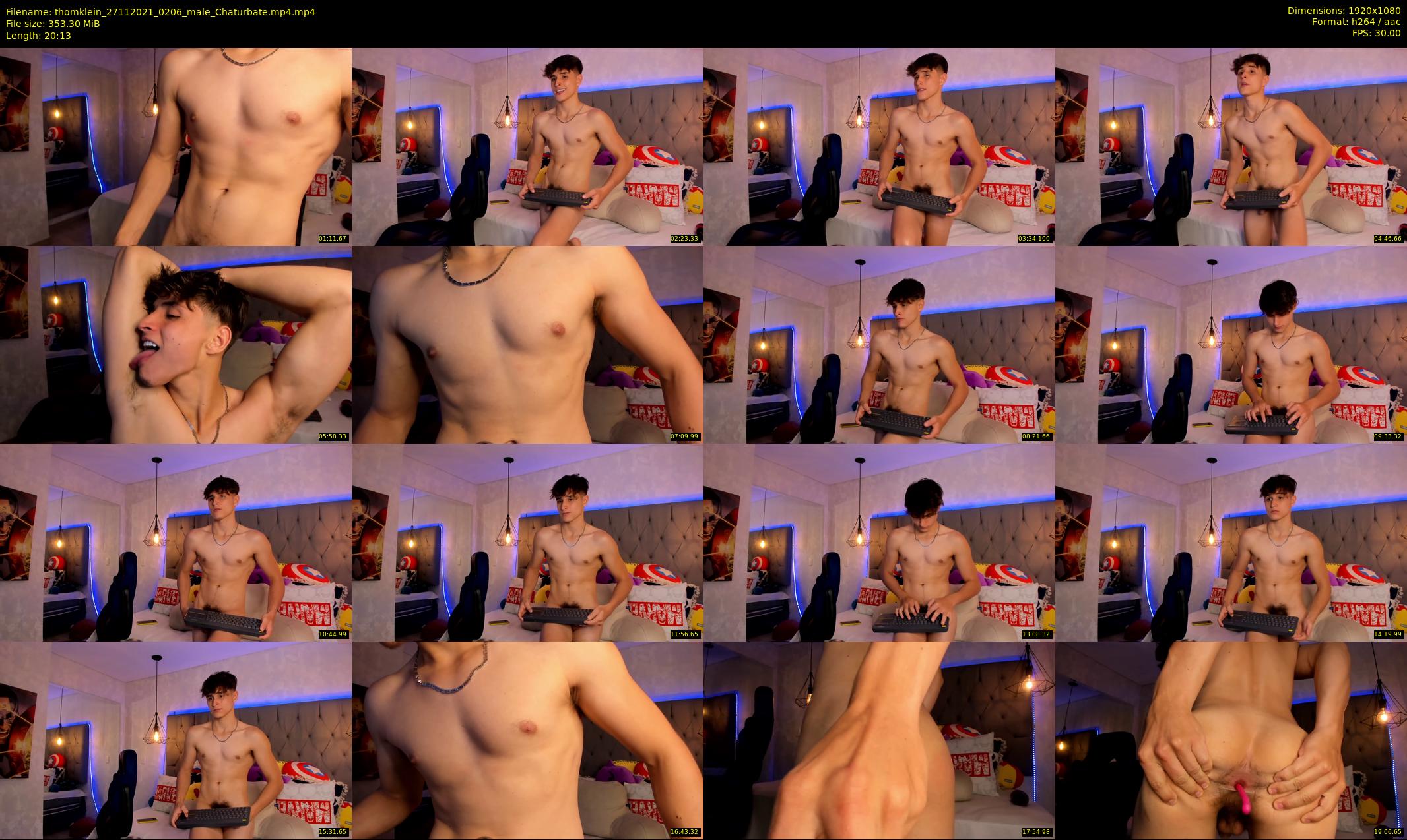 thomklein — 21 minute Chaturbate male cam show recording, 1080p, Nov 27, 2021