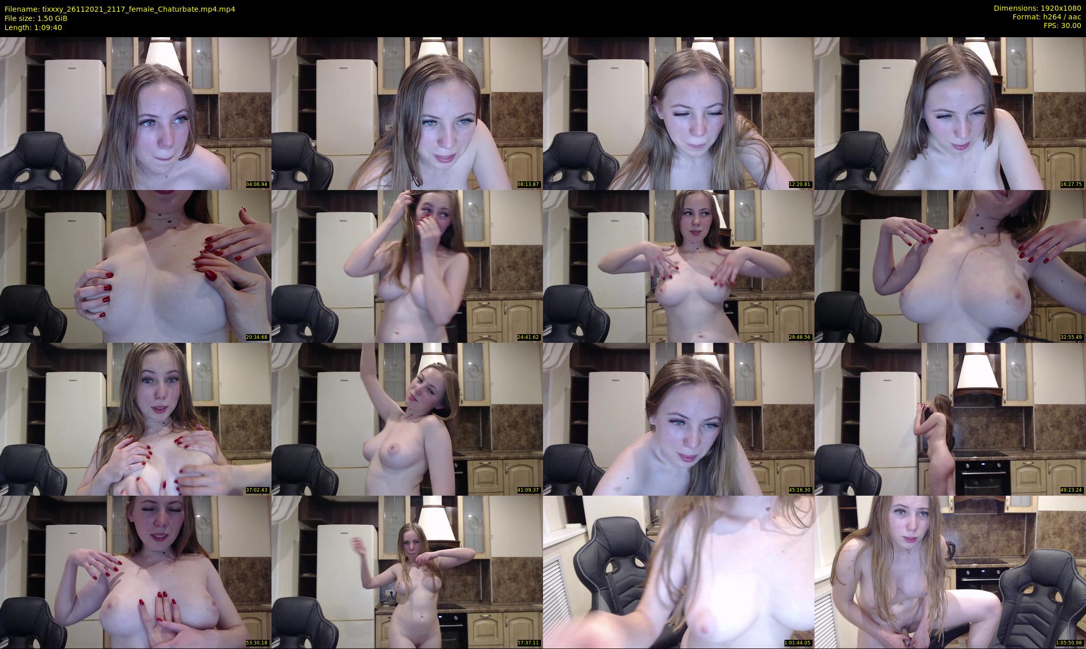 tixxxy — 70 minute Chaturbate female cam show recording, 1080p, Nov 26, 2021