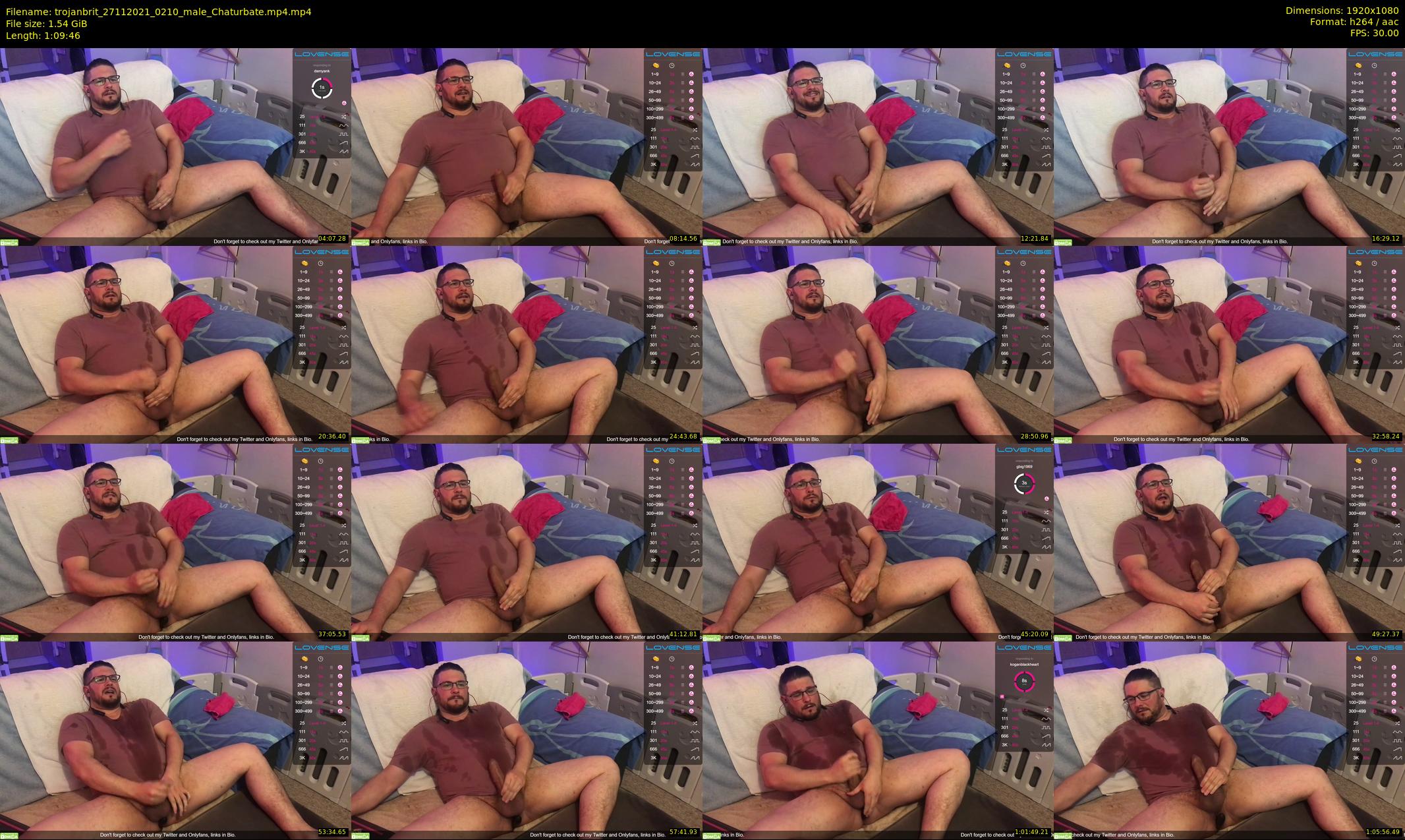 trojanbrit — 70 minute Chaturbate male cam show recording, 1080p, Nov 27, 2021