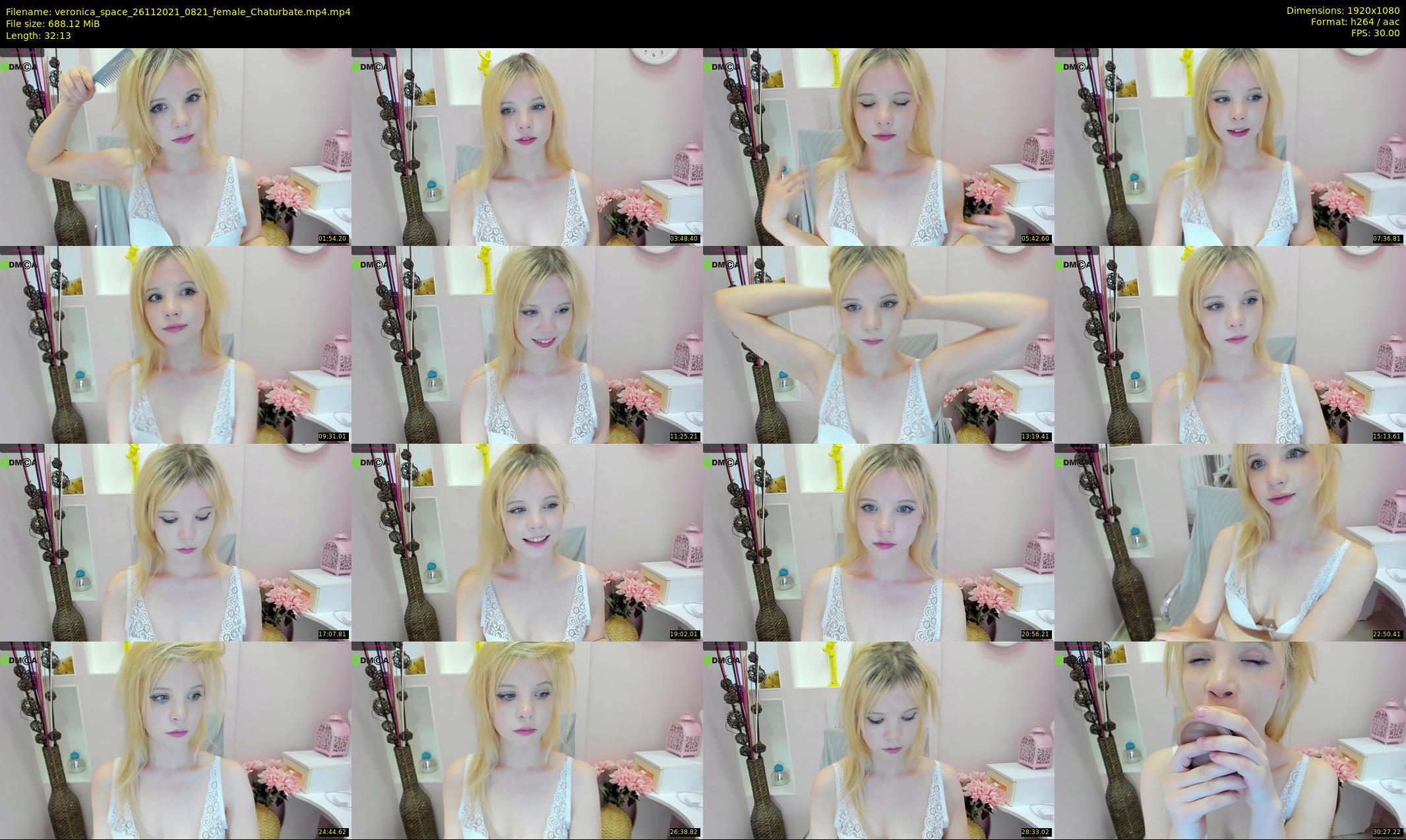 veronica_space — 33 minute Chaturbate female cam show recording, 1080p, Nov 26, 2021