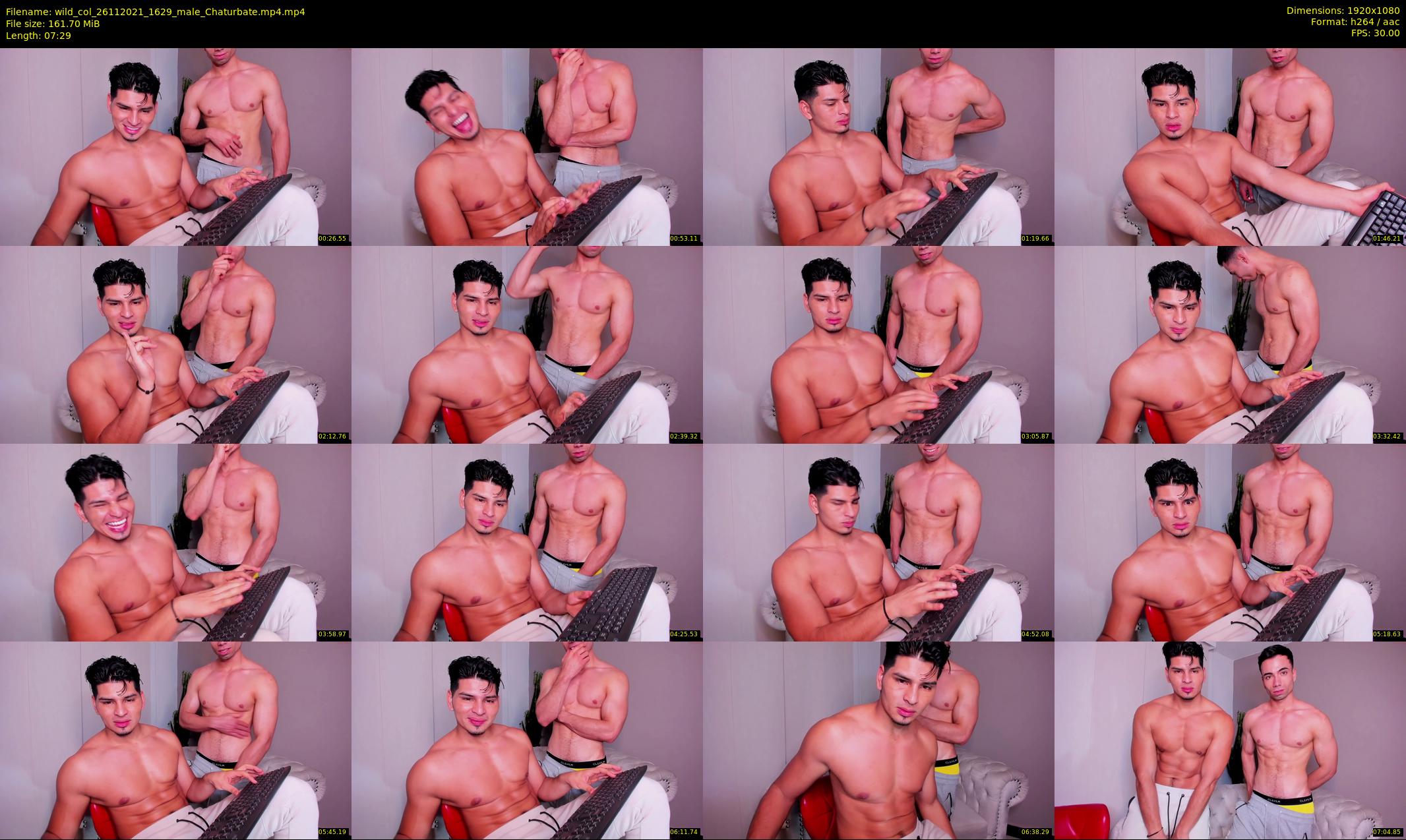 wild_col — 8 minute Chaturbate male cam show recording, 1080p, Nov 26, 2021