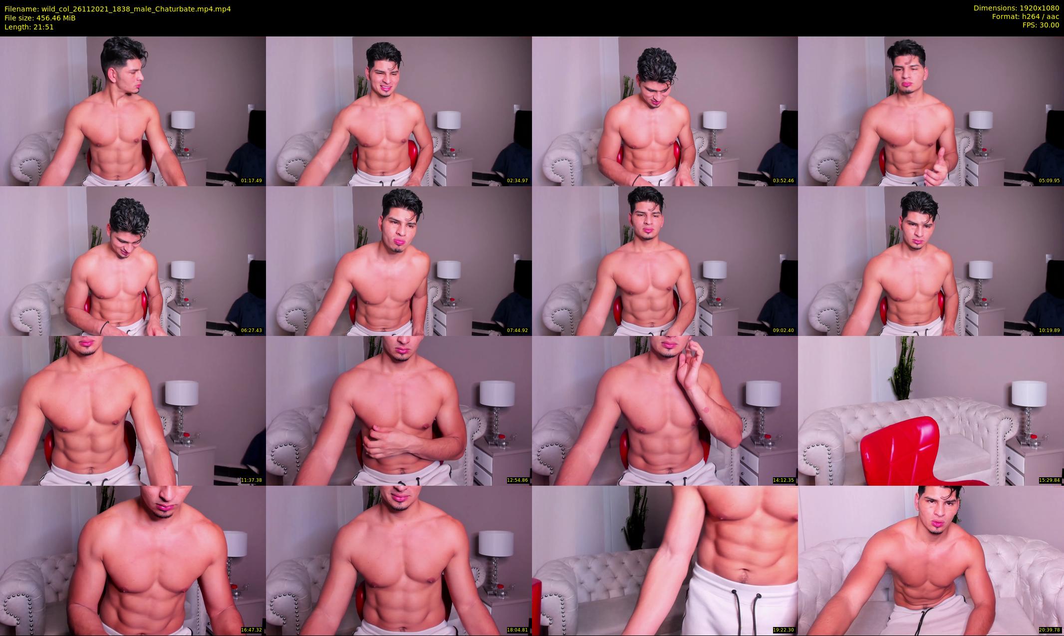 wild_col — 22 minute Chaturbate male cam show recording, 1080p, Nov 26, 2021