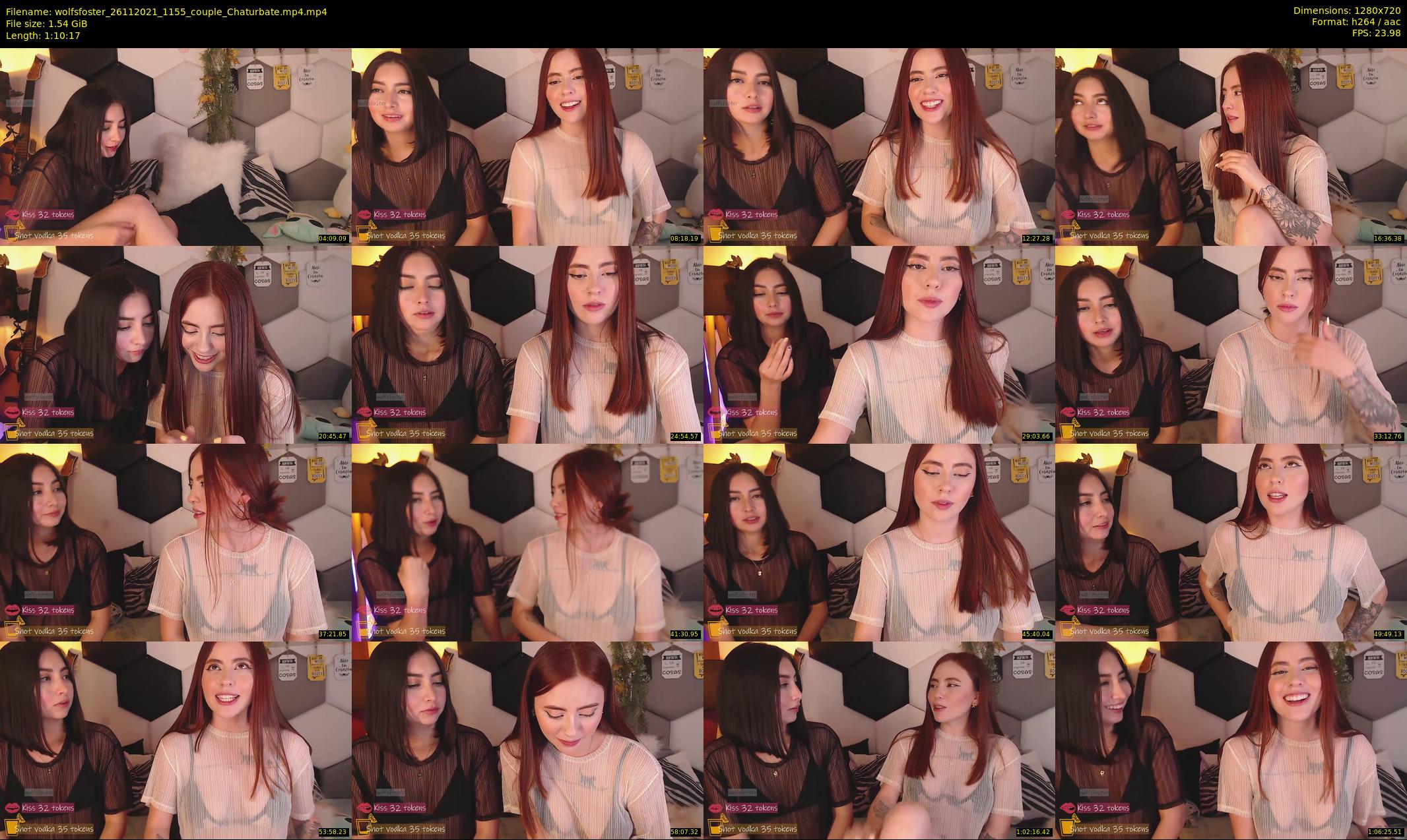 wolfsfoster — 71 minute Chaturbate couple cam show recording, 720p, Nov 26, 2021
