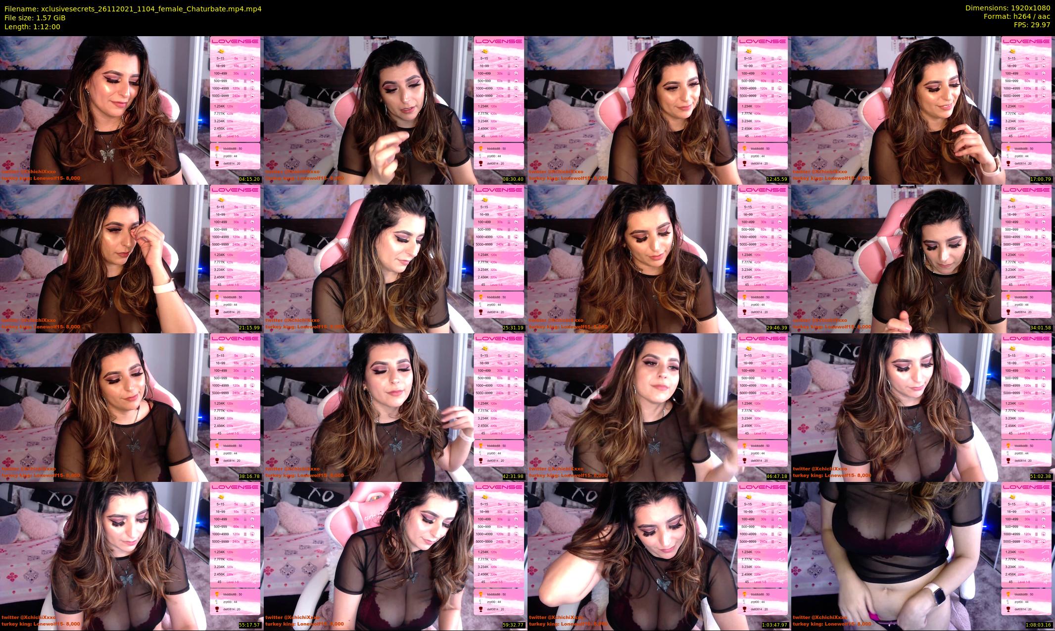 xclusivesecrets — 72 minute Chaturbate female cam show recording, 1080p, Nov 26, 2021