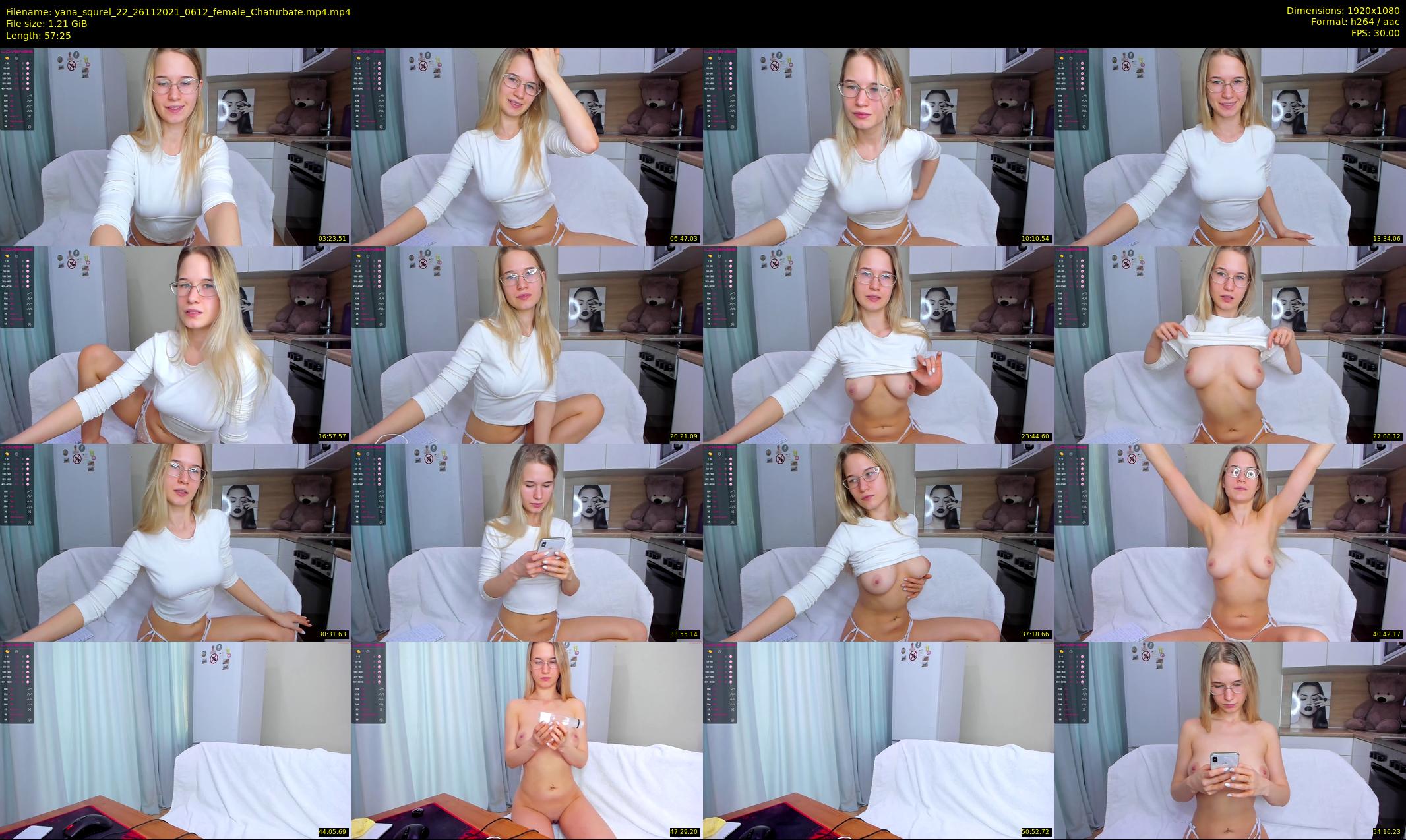 yana_squrel_22 — 58 minute Chaturbate female cam show recording, 1080p, Nov 26, 2021