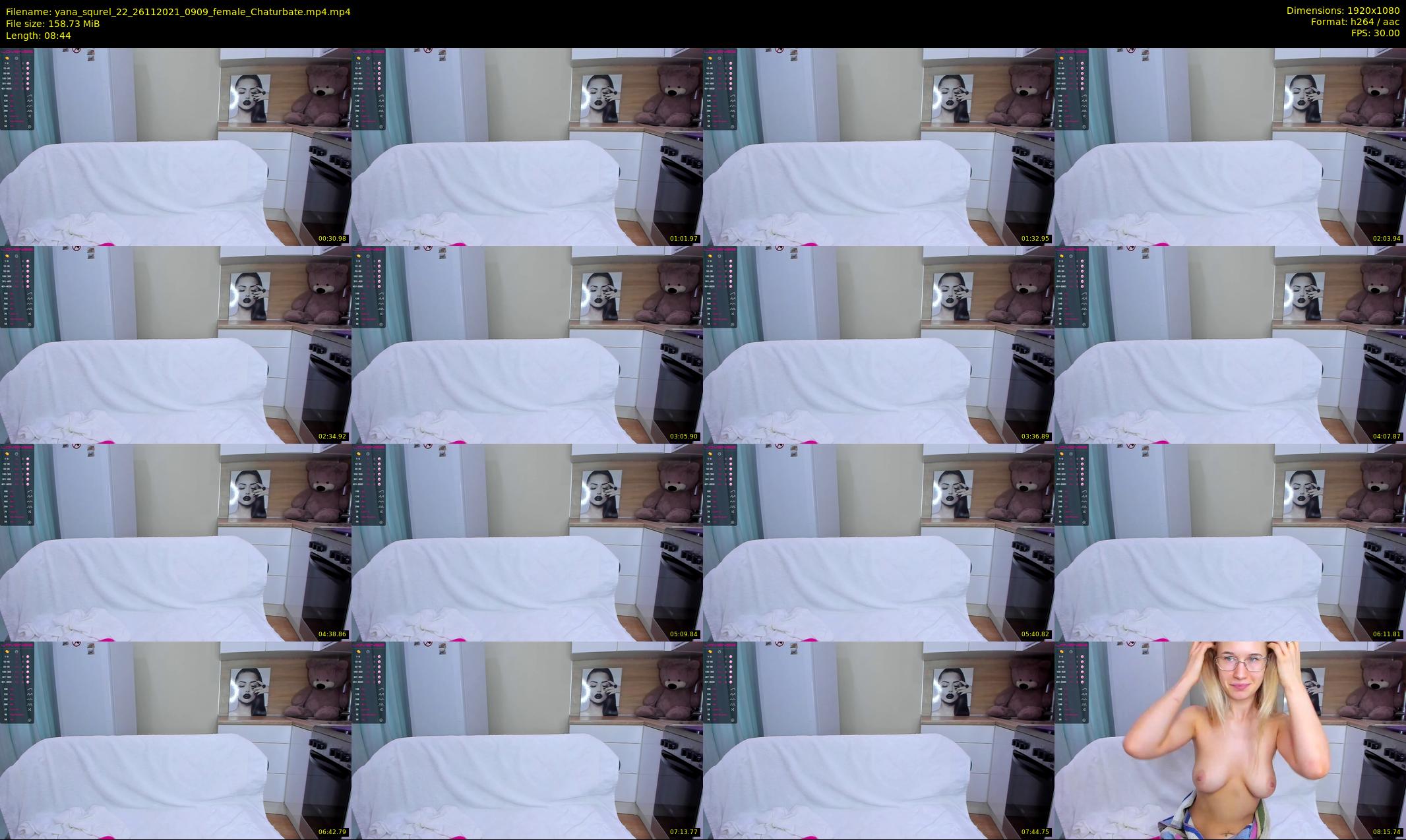 yana_squrel_22 — 9 minute Chaturbate female cam show recording, 1080p, Nov 26, 2021