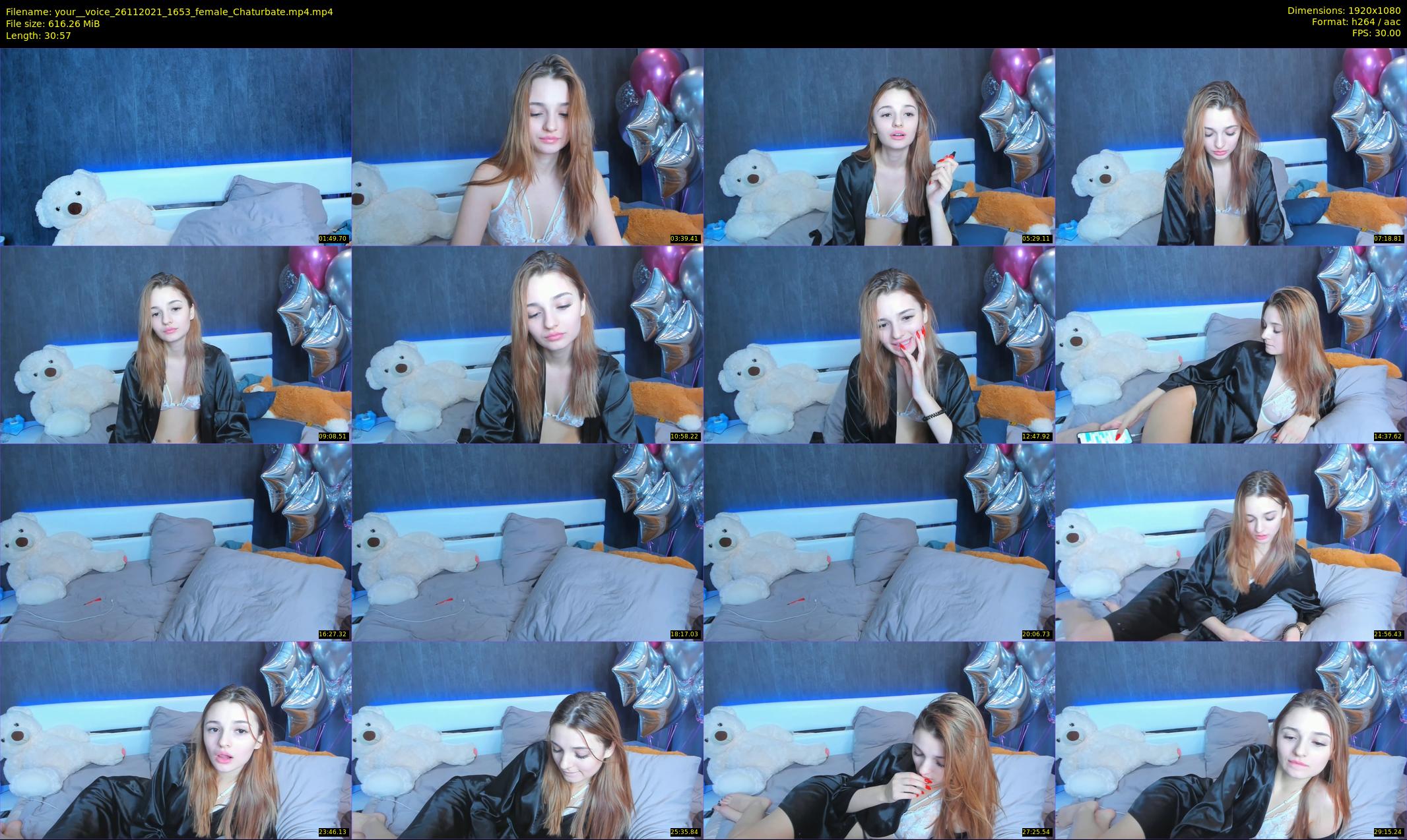 your__voice — 31 minute Chaturbate female cam show recording, 1080p, Nov 26, 2021