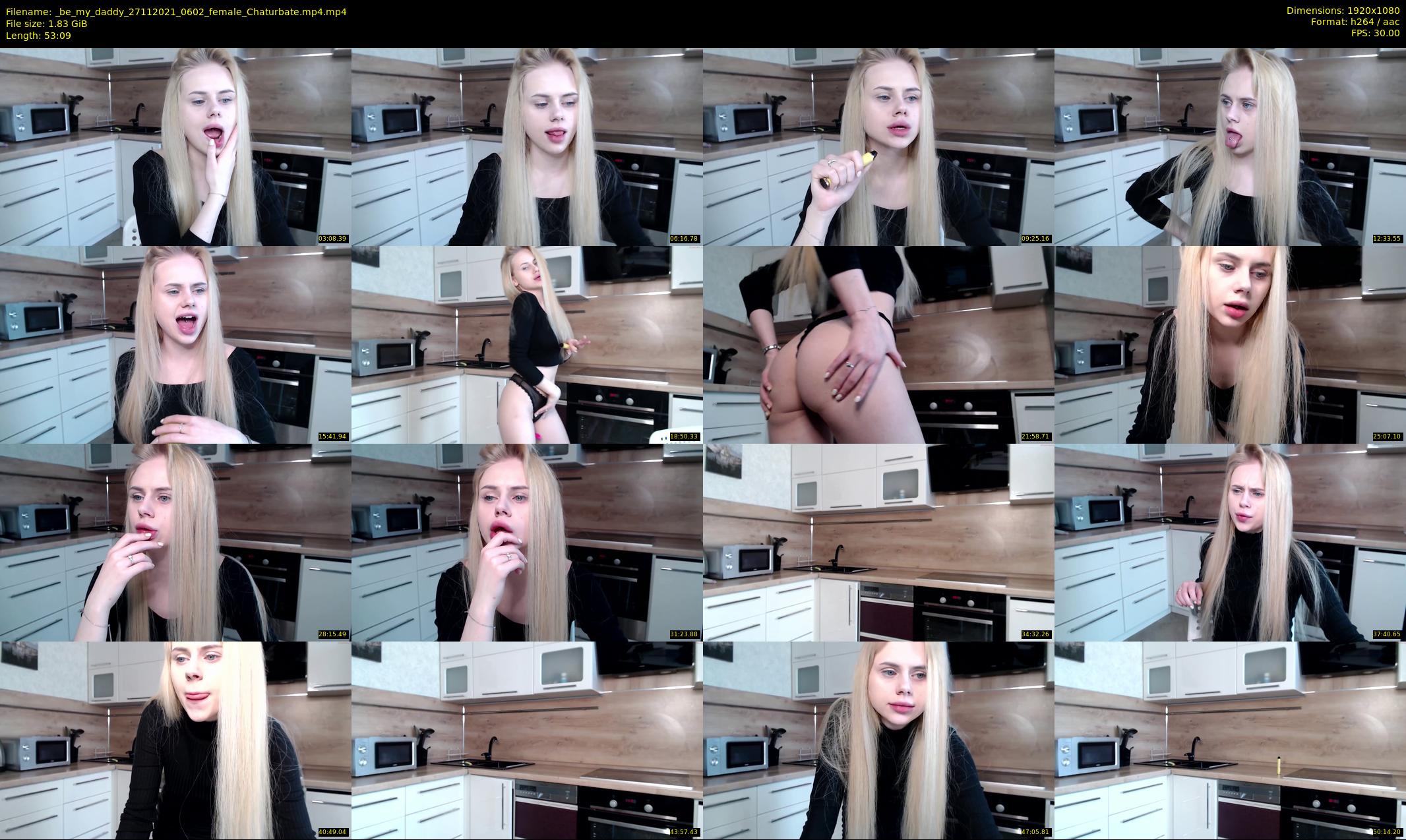 _be_my_daddy — 54 minute Chaturbate female cam show recording, 1080p, Nov 27, 2021