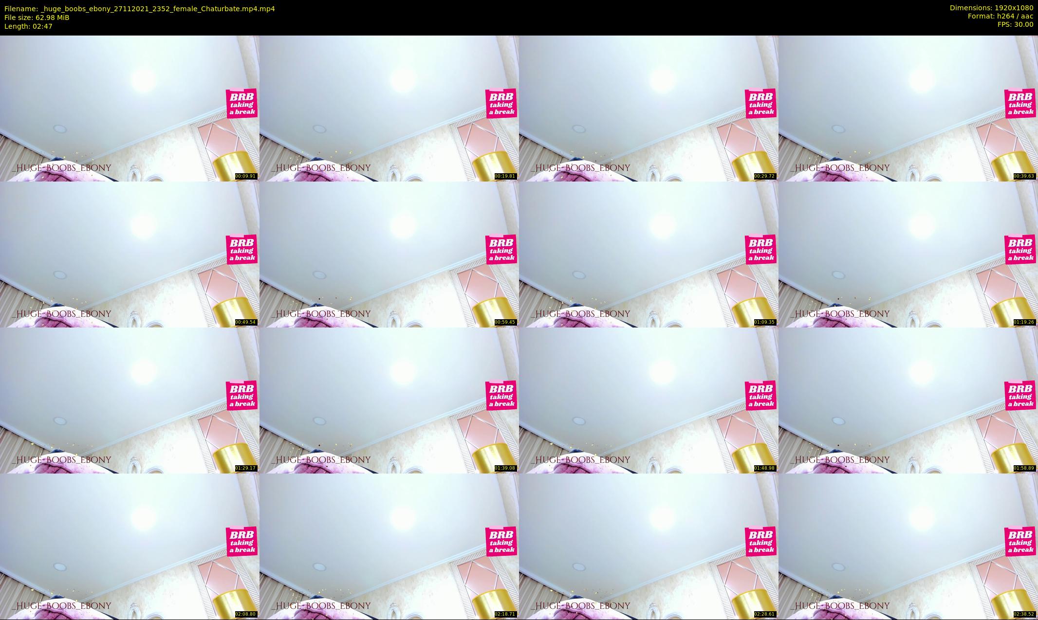_huge_boobs_ebony — 3 minute Chaturbate female cam show recording, 1080p, Nov 27, 2021