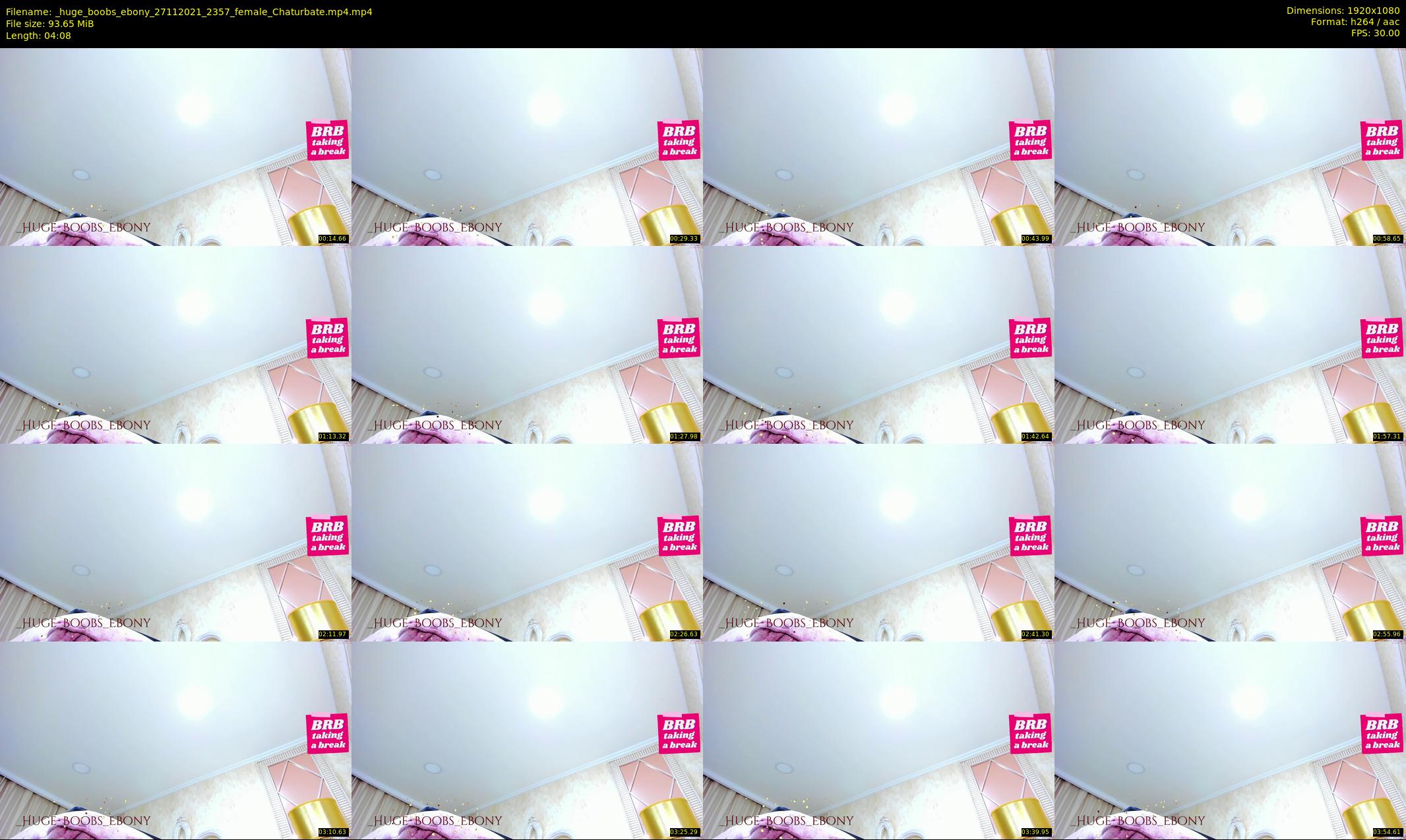 _huge_boobs_ebony — 5 minute Chaturbate female cam show recording, 1080p, Nov 27, 2021