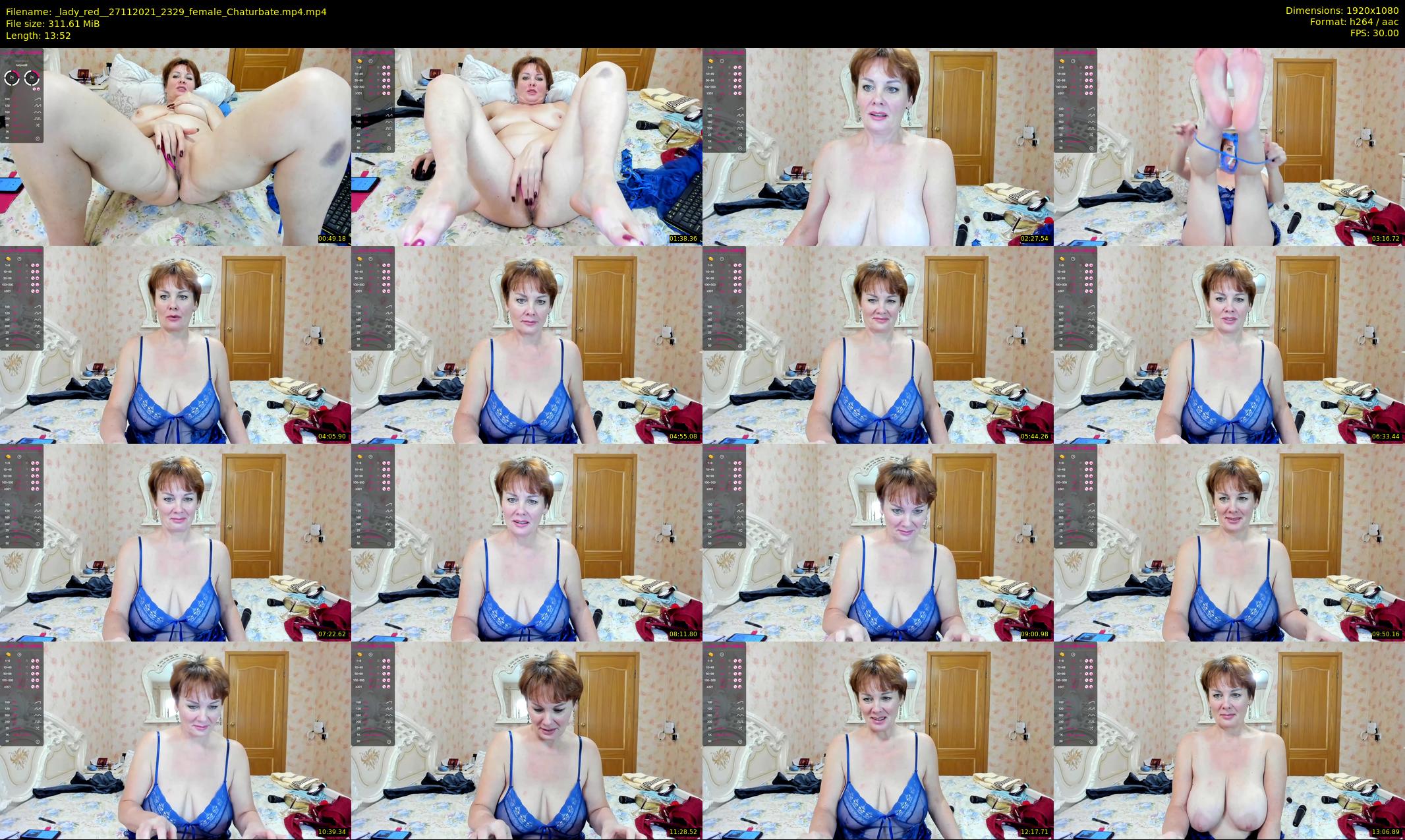_lady_red_ — 14 minute Chaturbate female cam show recording, 1080p, Nov 27, 2021