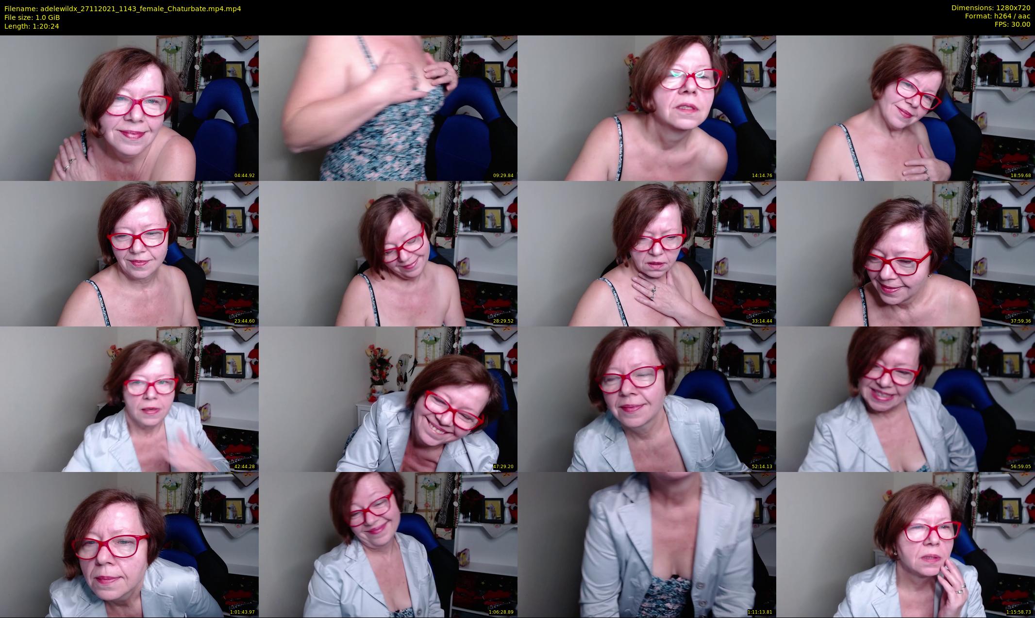 adelewildx — 81 minute Chaturbate female cam show recording, 720p, Nov 27, 2021