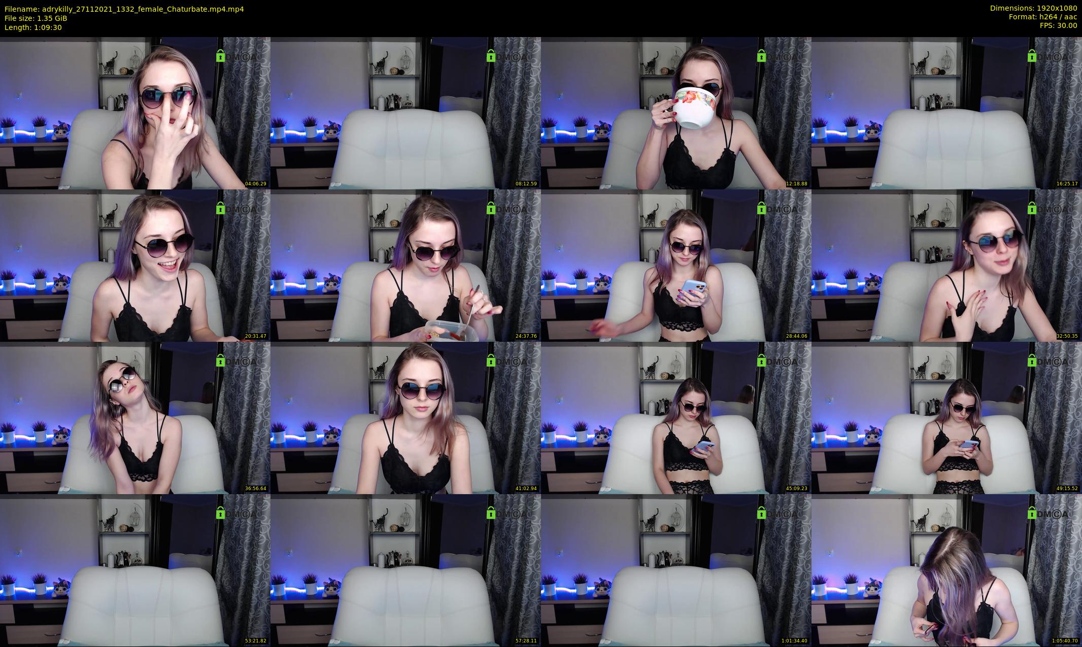 adrykilly — 70 minute Chaturbate female cam show recording, 1080p, Nov 27, 2021