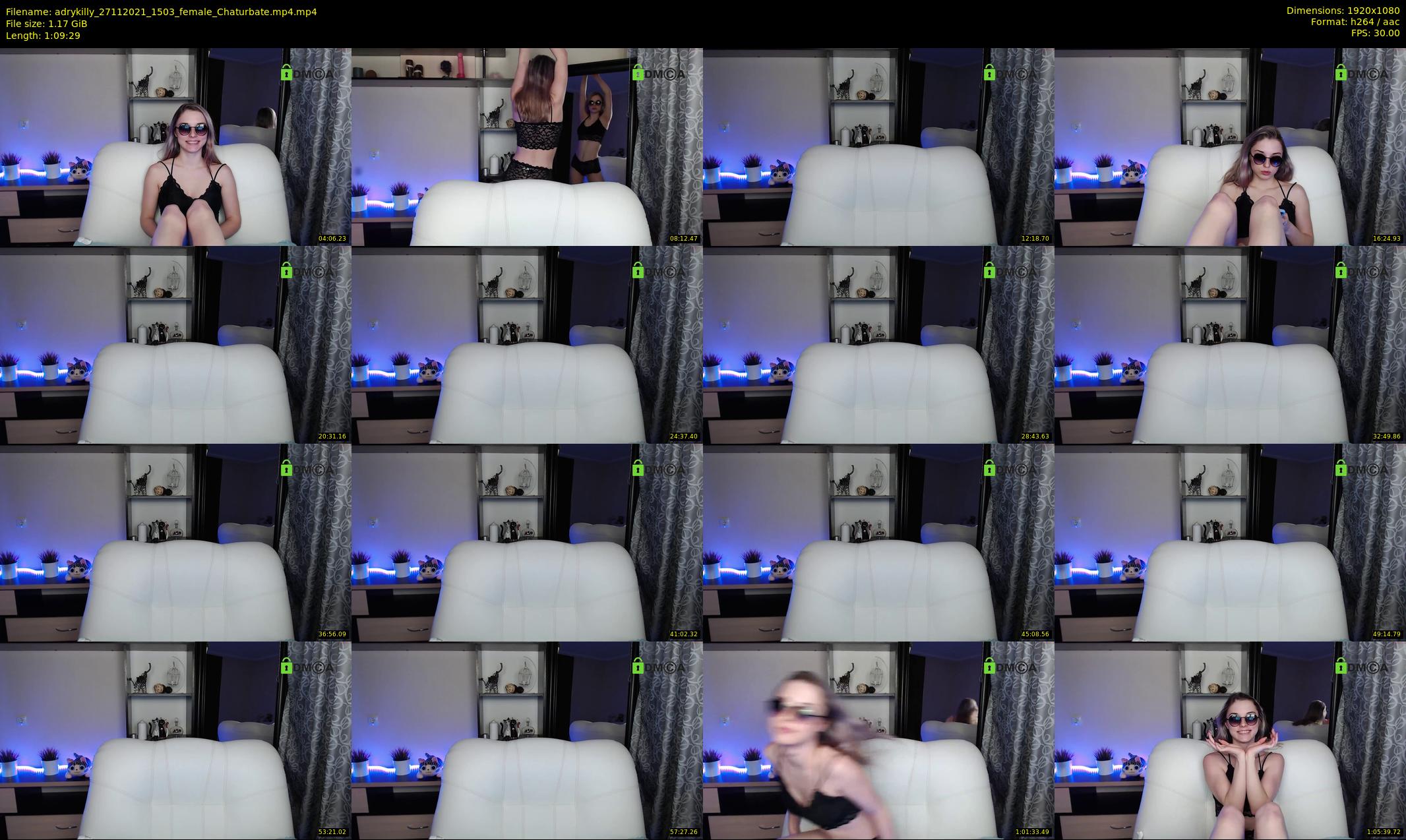 adrykilly — 70 minute Chaturbate female cam show recording, 1080p, Nov 27, 2021