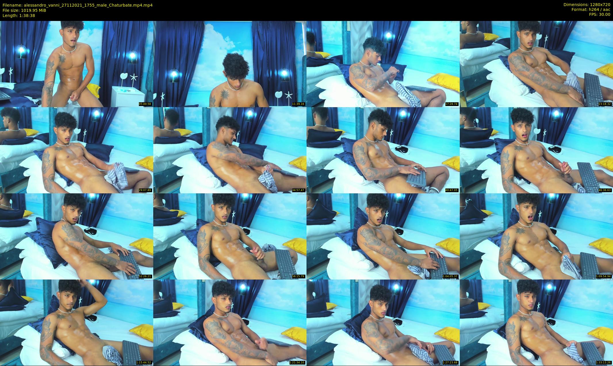 alessandro_vanni — 99 minute Chaturbate male cam show recording, 720p, Nov 27, 2021