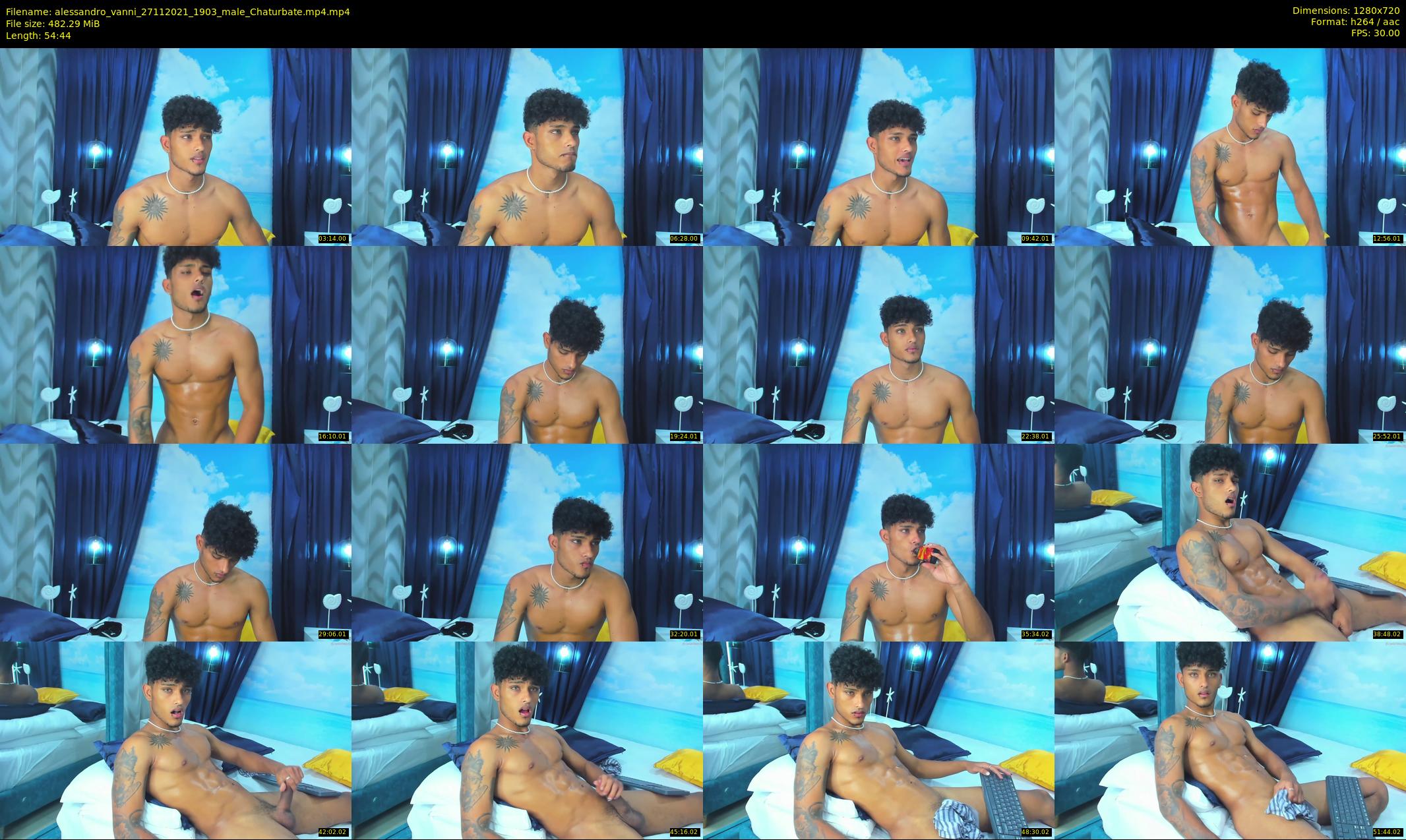 alessandro_vanni — 55 minute Chaturbate male cam show recording, 720p, Nov 27, 2021