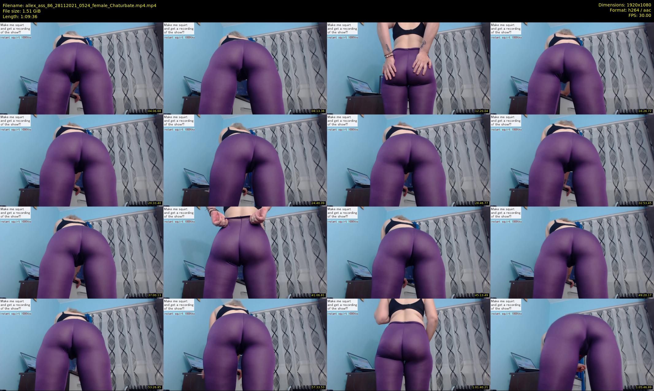 allex_ass_86 — 70 minute Chaturbate female cam show recording, 1080p, Nov 28, 2021