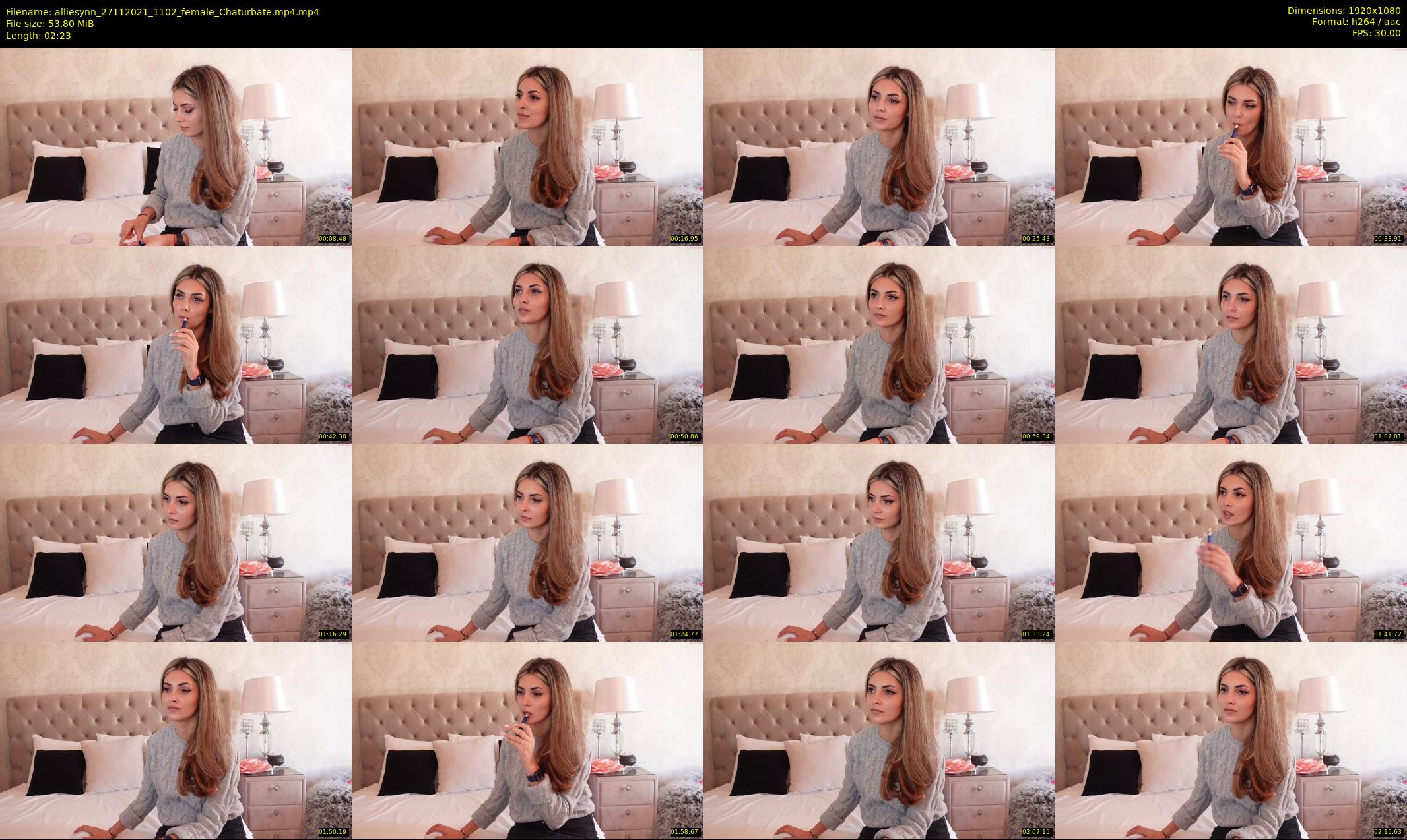 alliesynn — 3 minute Chaturbate female cam show recording, 1080p, Nov 27, 2021