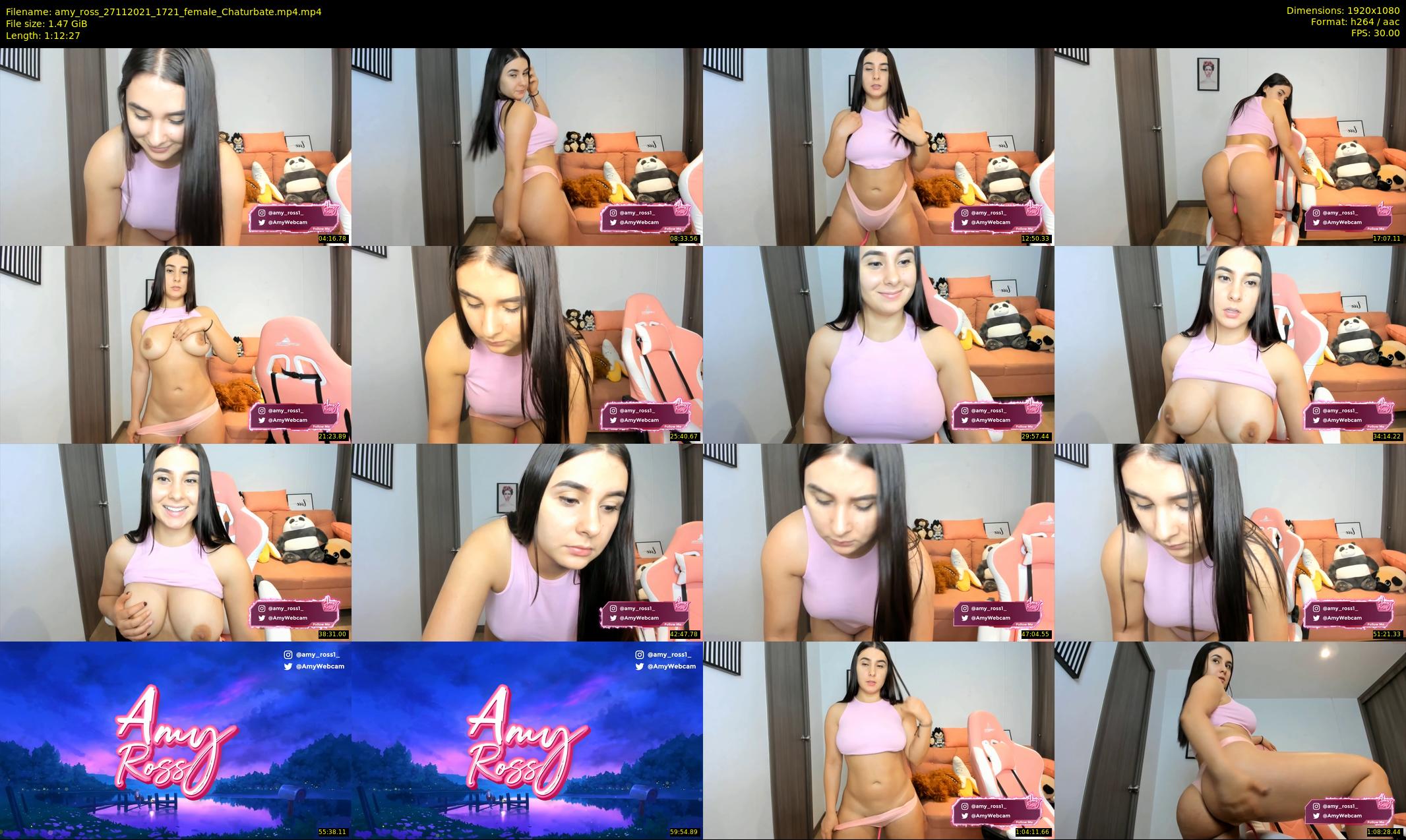 amy_ross — 73 minute Chaturbate female cam show recording, 1080p, Nov 27, 2021