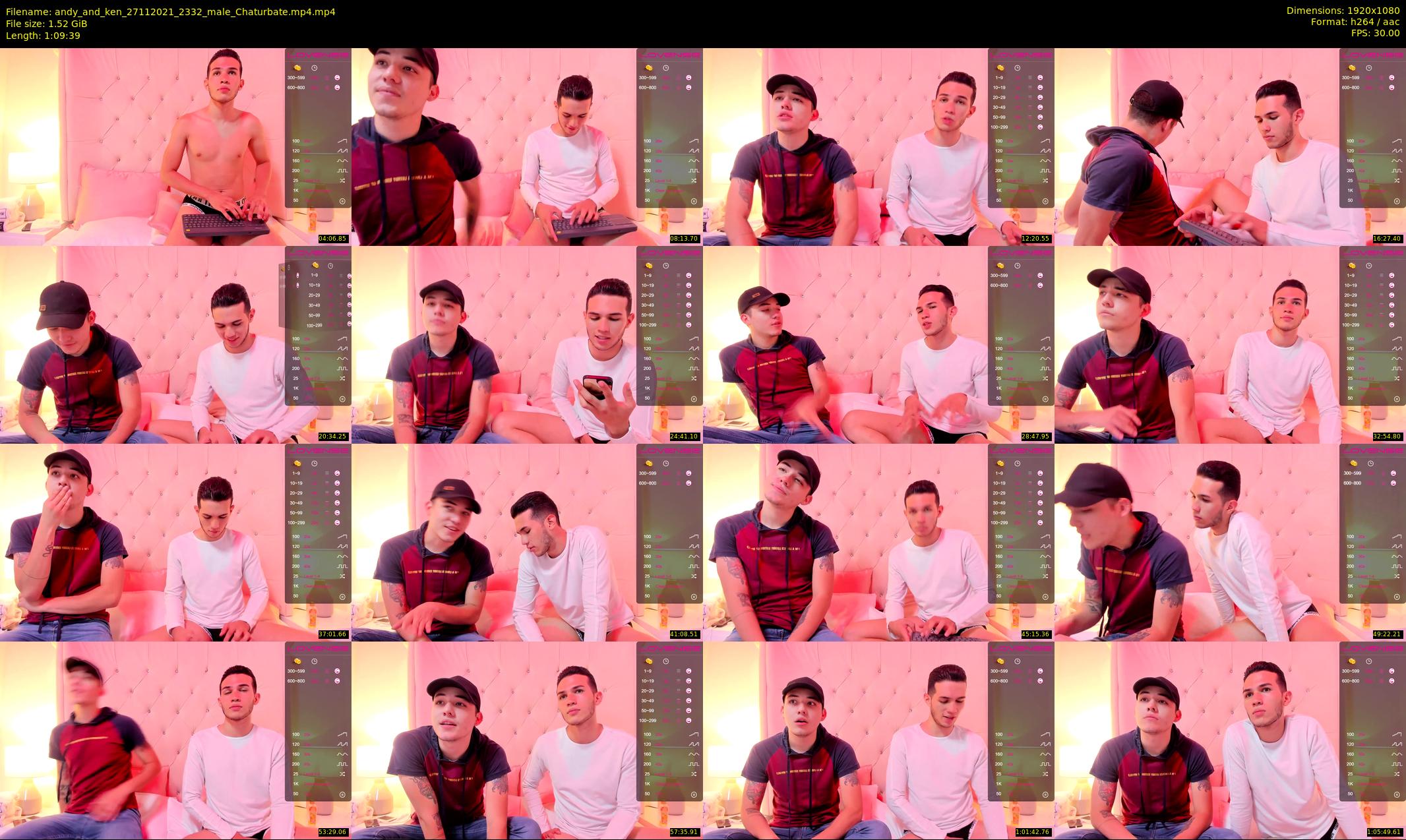 andy_and_ken — 70 minute Chaturbate male cam show recording, 1080p, Nov 27, 2021