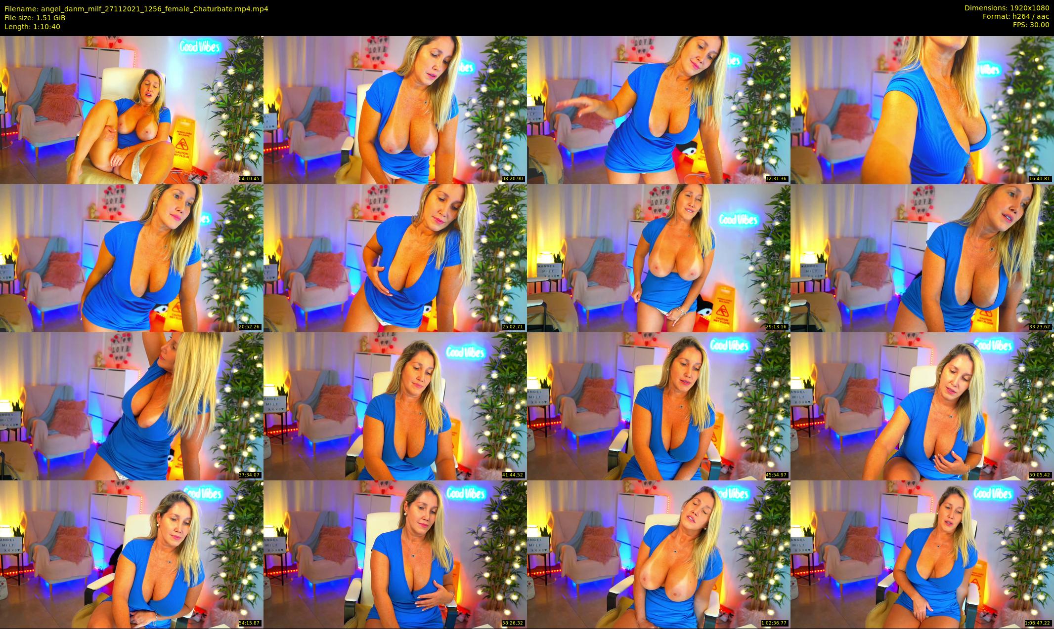 angel_danm_milf — 71 minute Chaturbate female cam show recording, 1080p, Nov 27, 2021