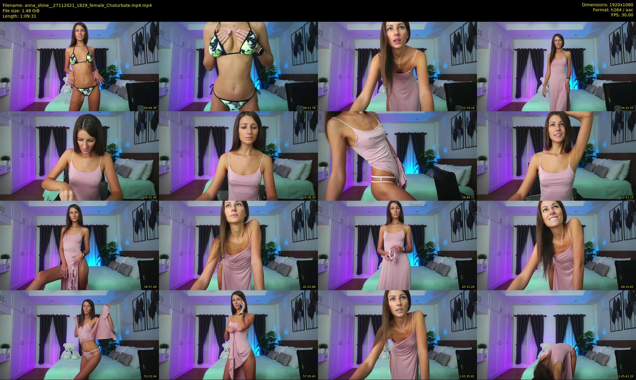 anna_shine_ — 70 minute Chaturbate female cam show recording, 1080p, Nov 27, 2021
