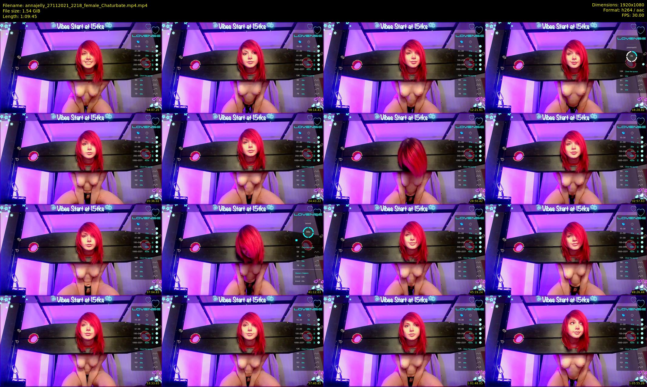 annajelly — 70 minute Chaturbate couple cam show recording, 1080p, Nov 27, 2021