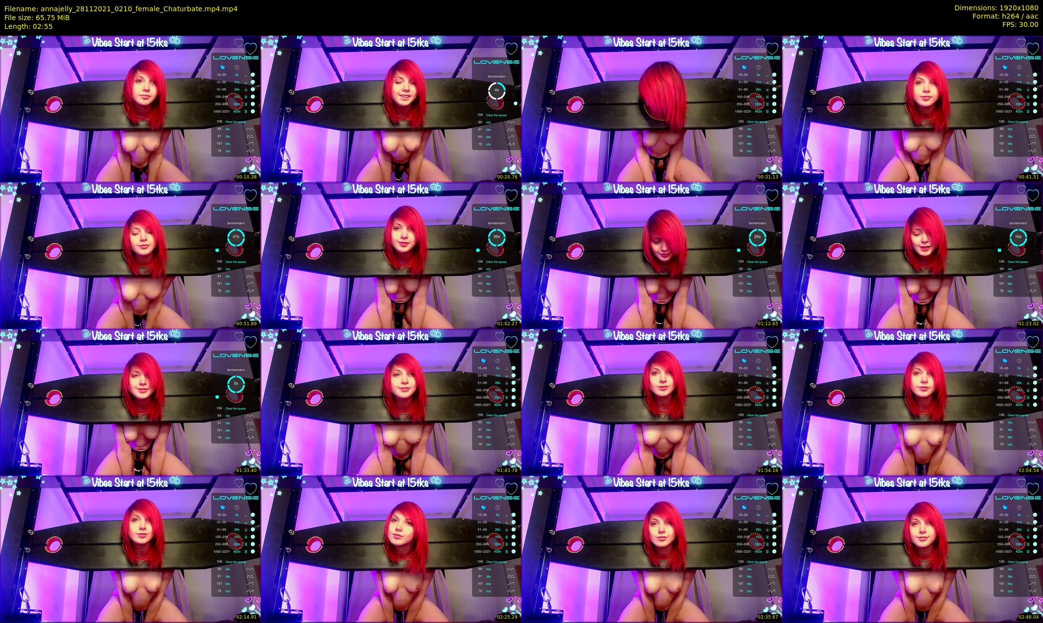 annajelly — 3 minute Chaturbate couple cam show recording, 1080p, Nov 28, 2021