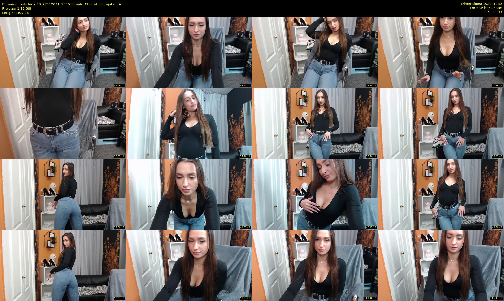 babelucy_18 — 70 minute Chaturbate female cam show recording, 1080p, Nov 27, 2021