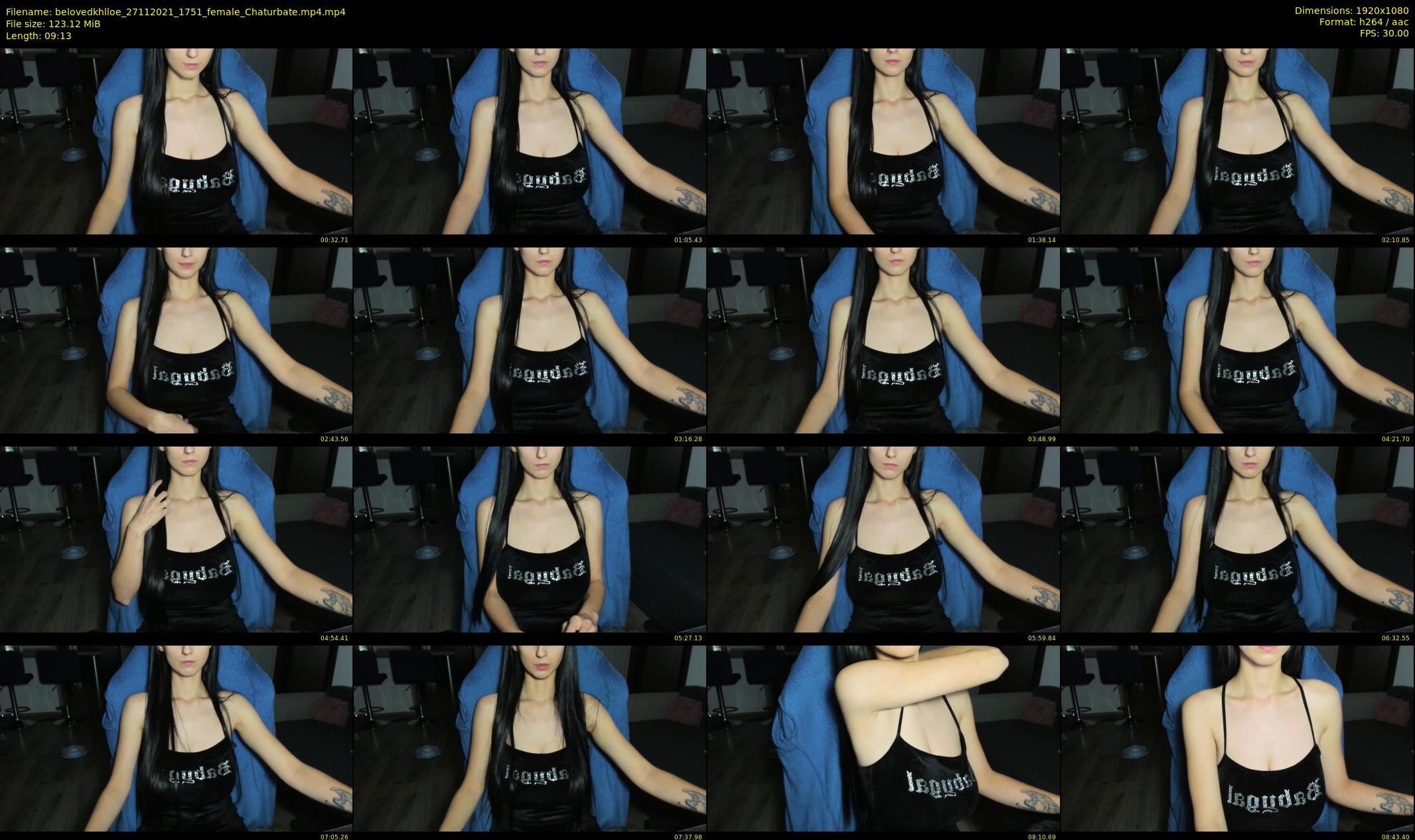 belovedkhlloe — 10 minute Chaturbate female cam show recording, 1080p, Nov 27, 2021