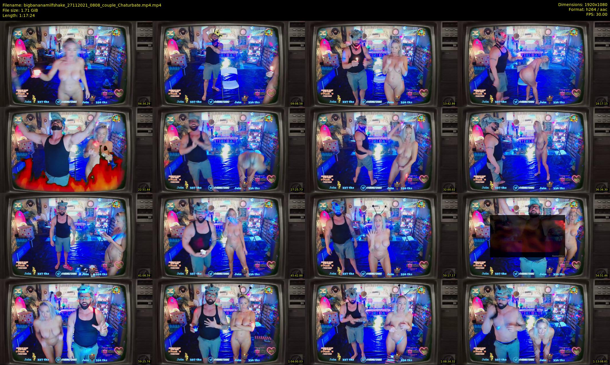 bigbananamilfshake — 78 minute Chaturbate couple cam show recording, 1080p, Nov 27, 2021