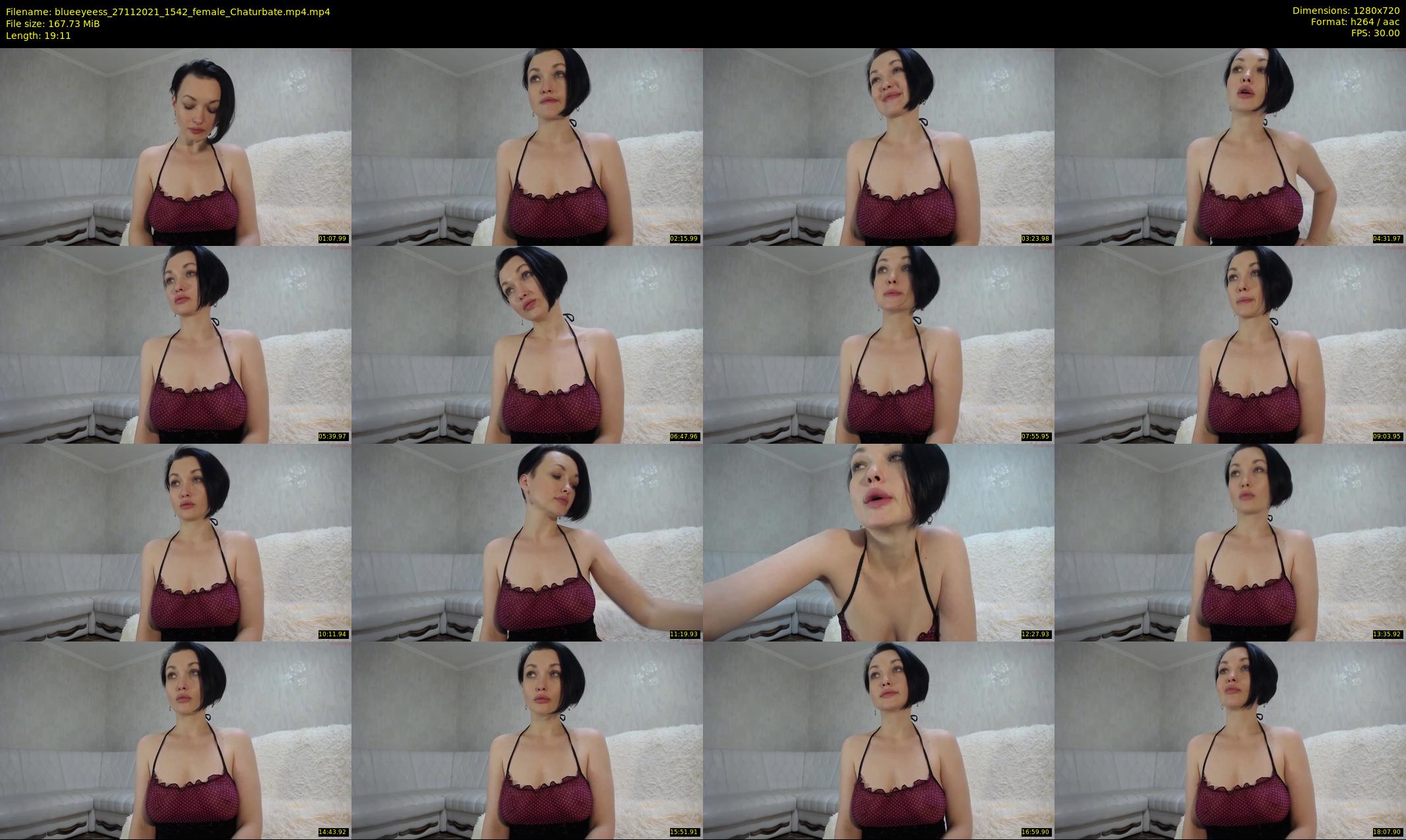 blueeyeess — 20 minute Chaturbate female cam show recording, 720p, Nov 27, 2021