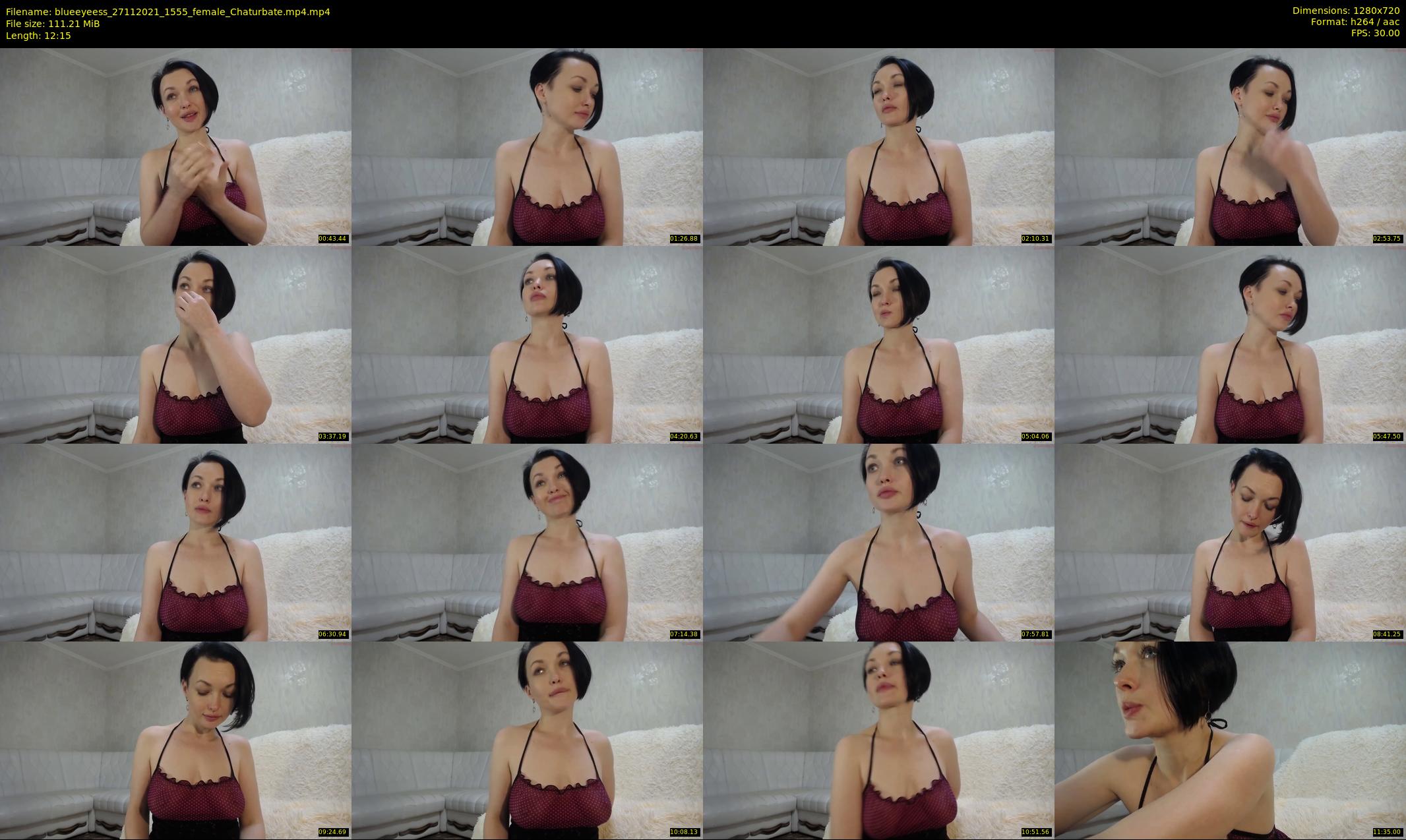blueeyeess — 13 minute Chaturbate female cam show recording, 720p, Nov 27, 2021