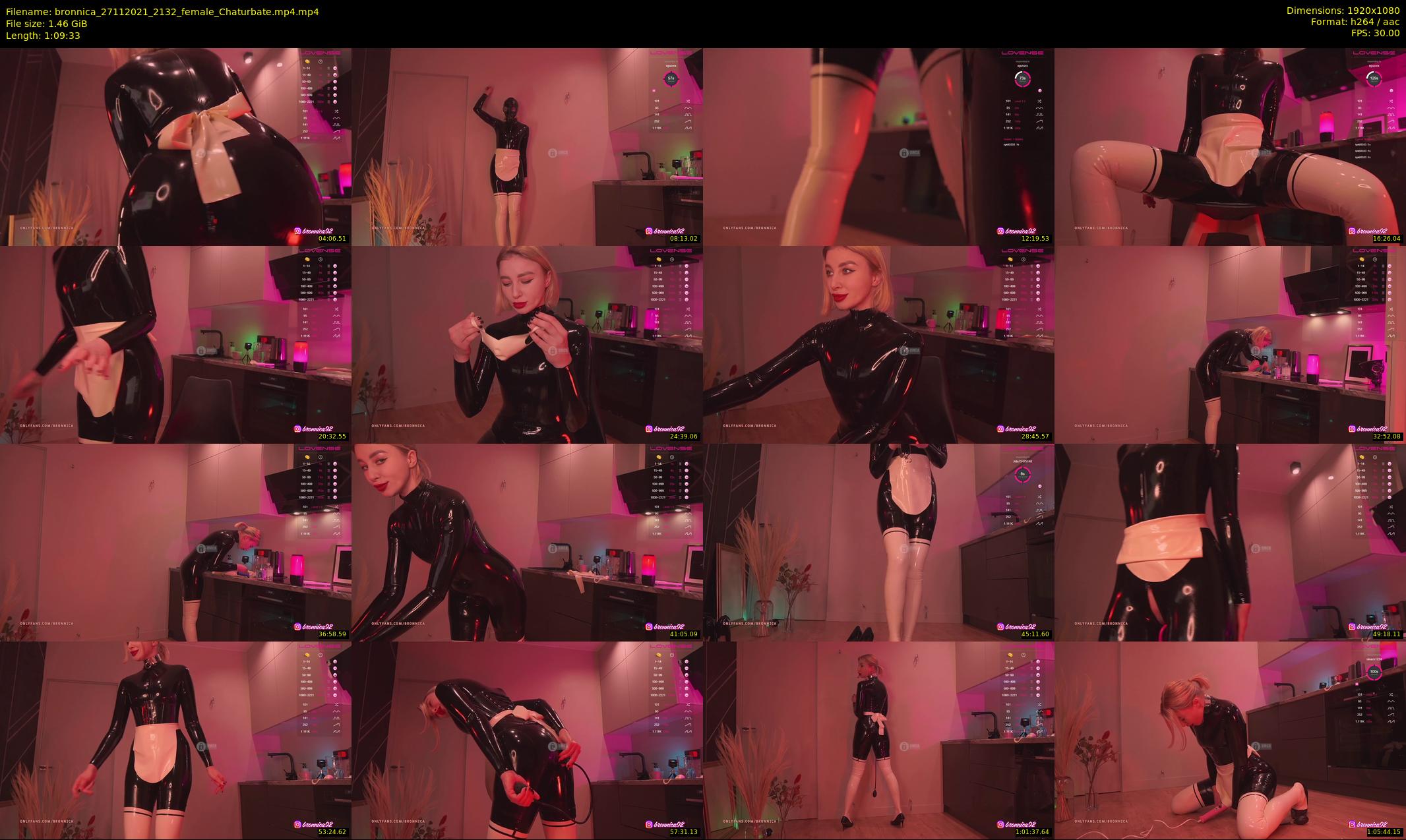 bronnica — 70 minute Chaturbate female cam show recording, 1080p, Nov 27, 2021