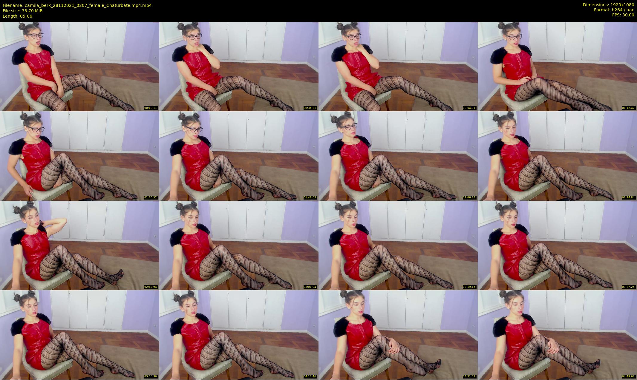 camila_berk — 6 minute Chaturbate female cam show recording, 1080p, Nov 28, 2021