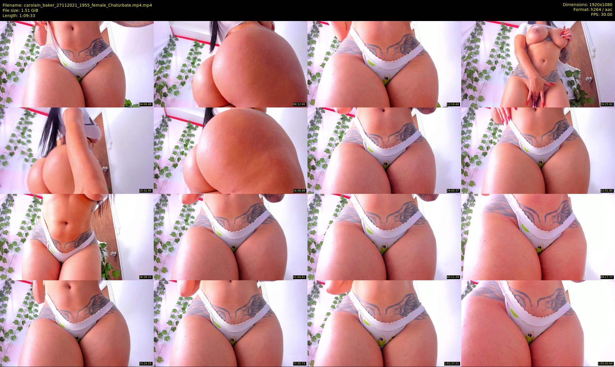 carolain_baker — 70 minute Chaturbate female cam show recording, 1080p, Nov 27, 2021
