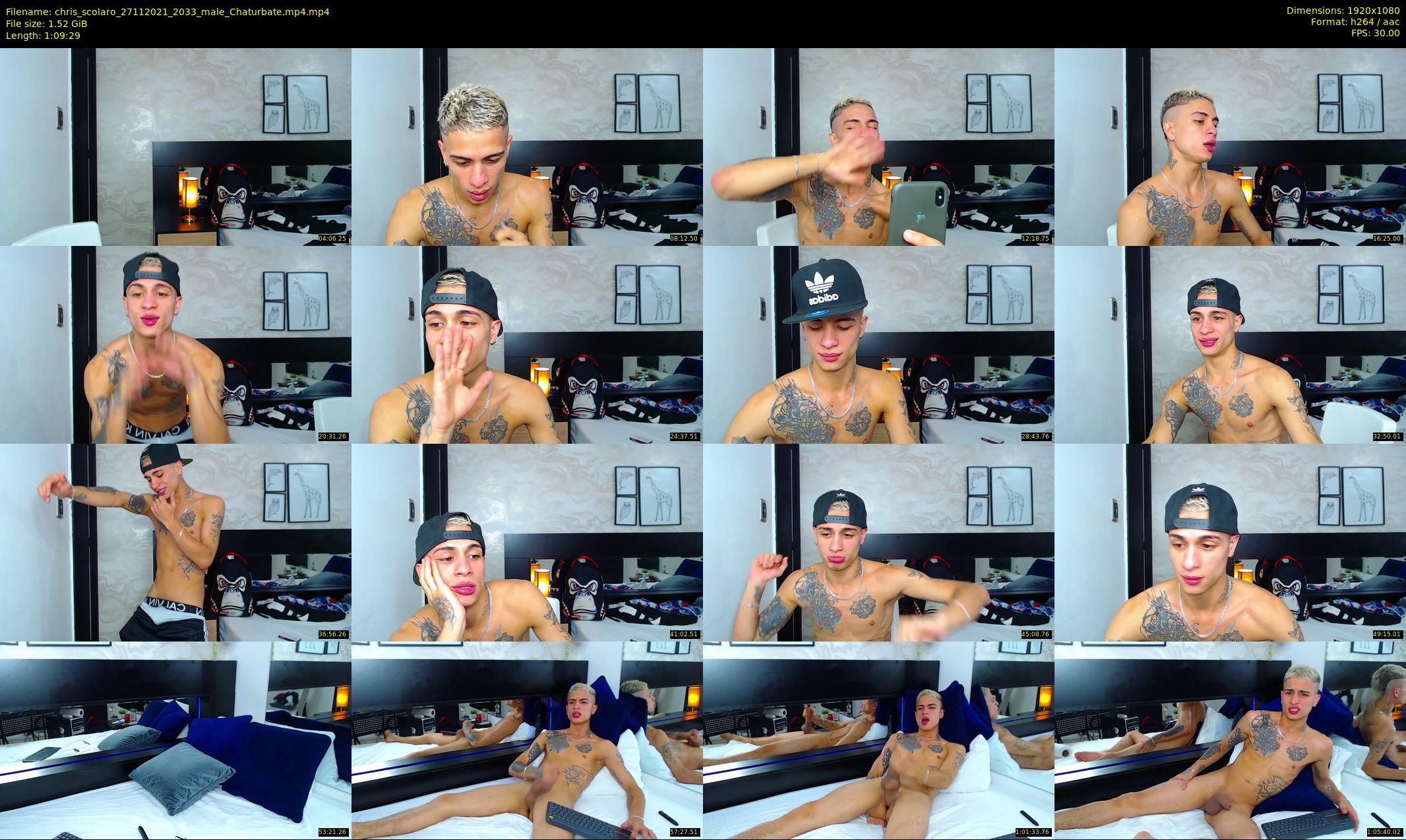 chris_scolaro — 70 minute Chaturbate male cam show recording, 1080p, Nov 27, 2021