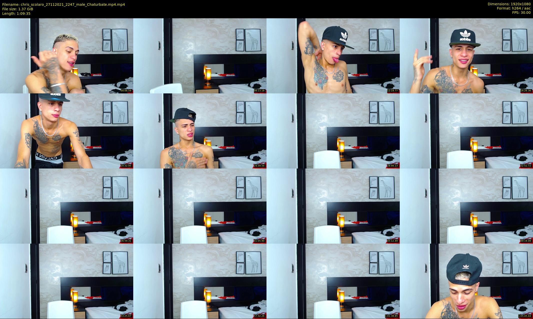 chris_scolaro — 70 minute Chaturbate male cam show recording, 1080p, Nov 27, 2021